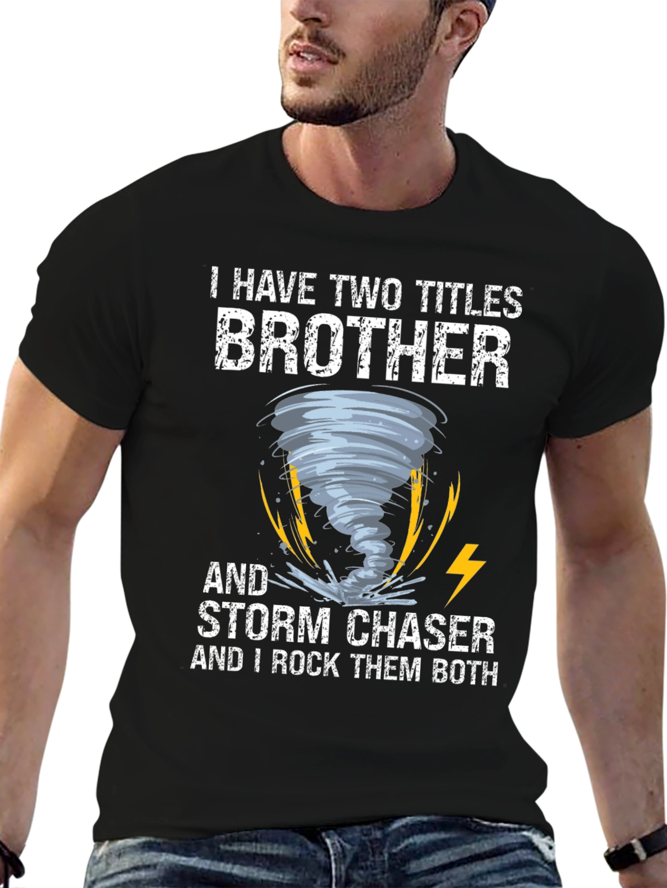 Brother Storm Chaser Graphic T-Shirt