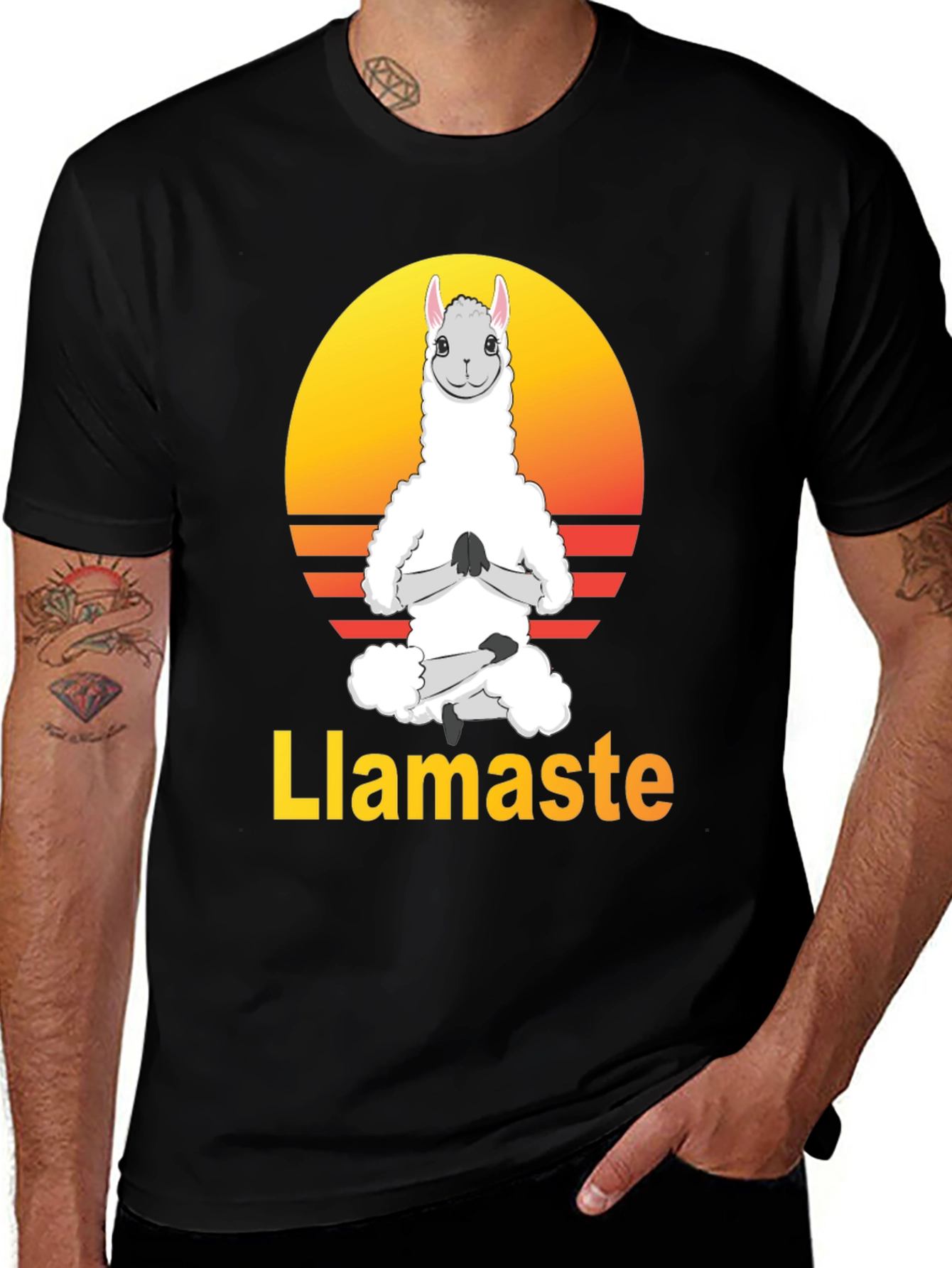 Llamaste T-Shirt - Yoga Llama Tee