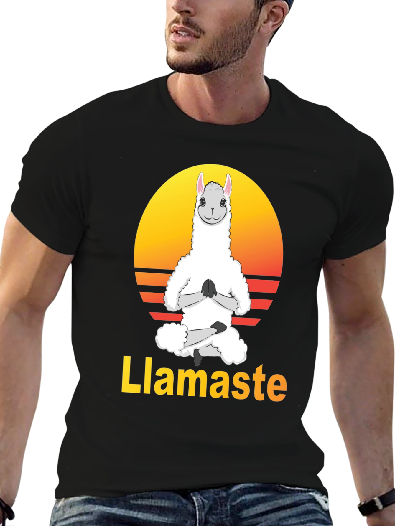 Llamaste T-Shirt - Yoga Llama Tee