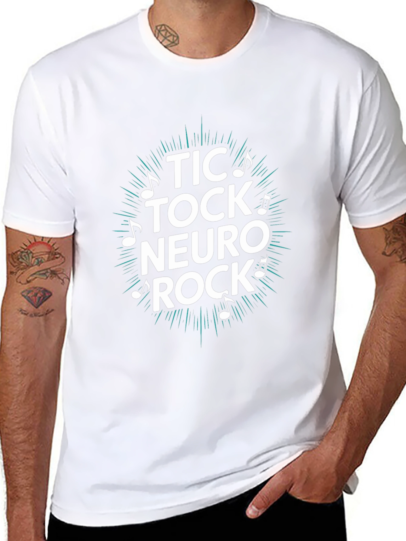 Tic Tock Neuro Rock Graphic Tee