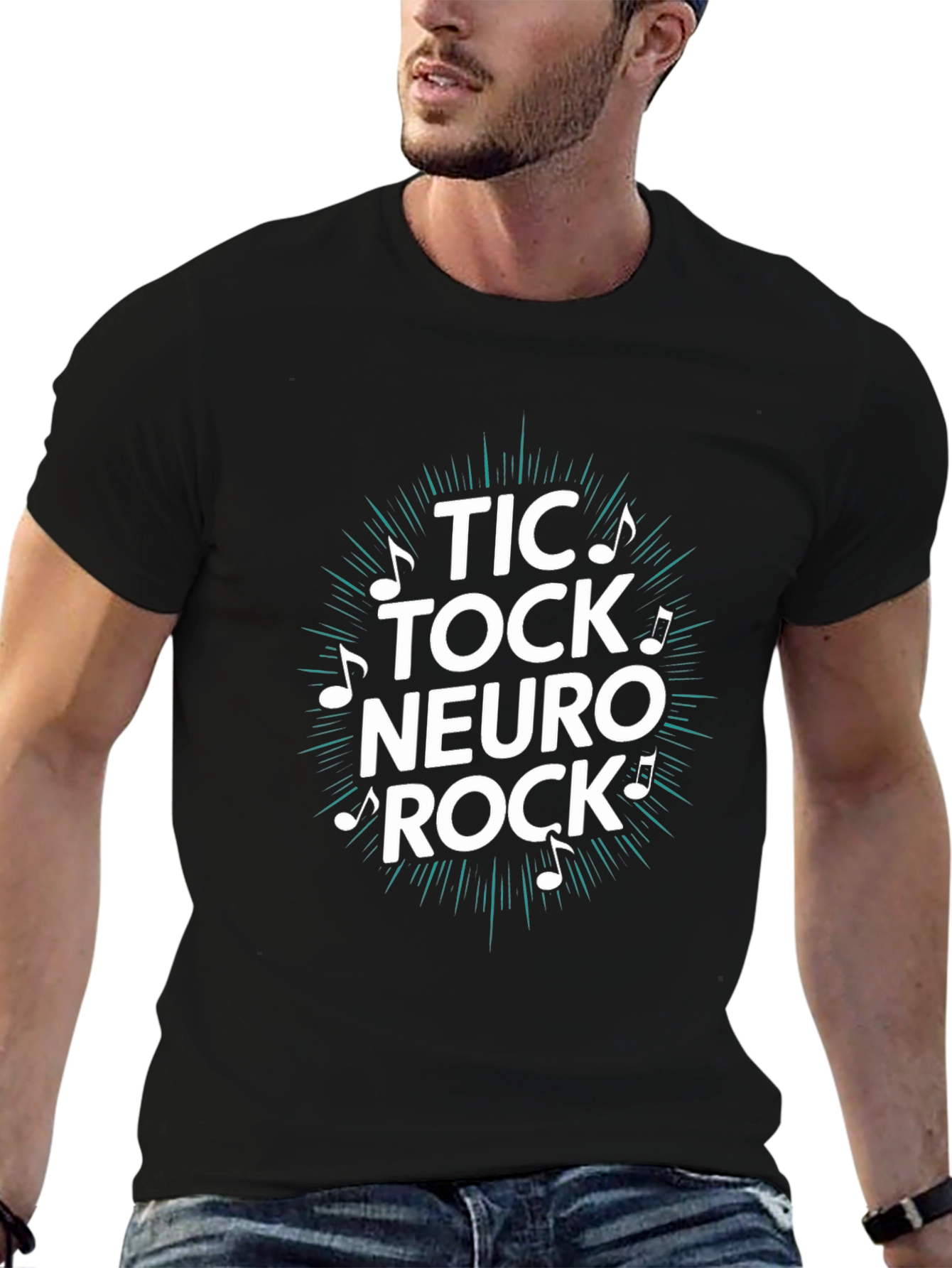 Tic Tock Neuro Rock Graphic Tee