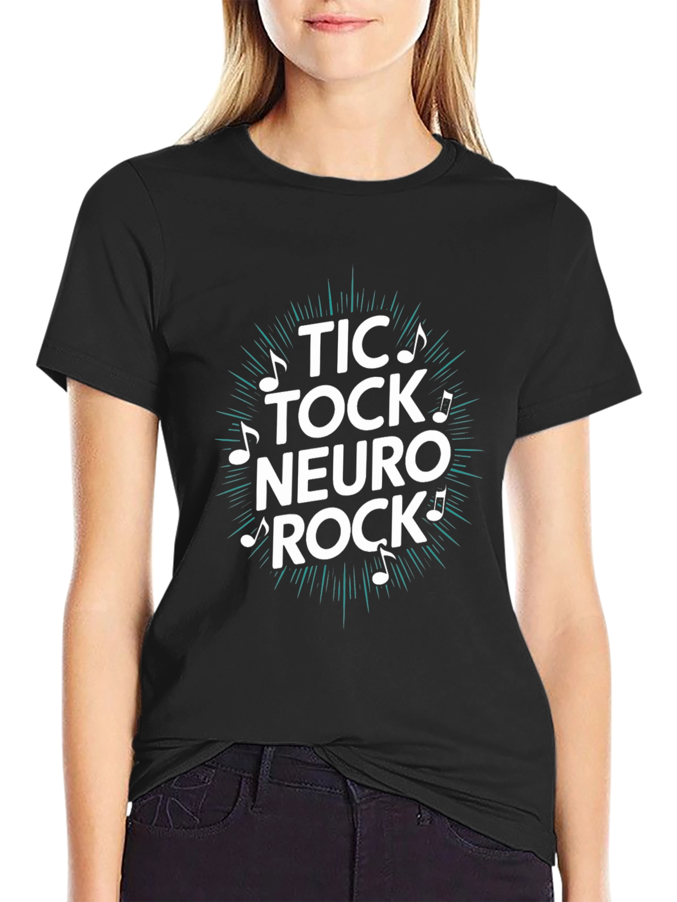 Tic Tock Neuro Rock Graphic Tee