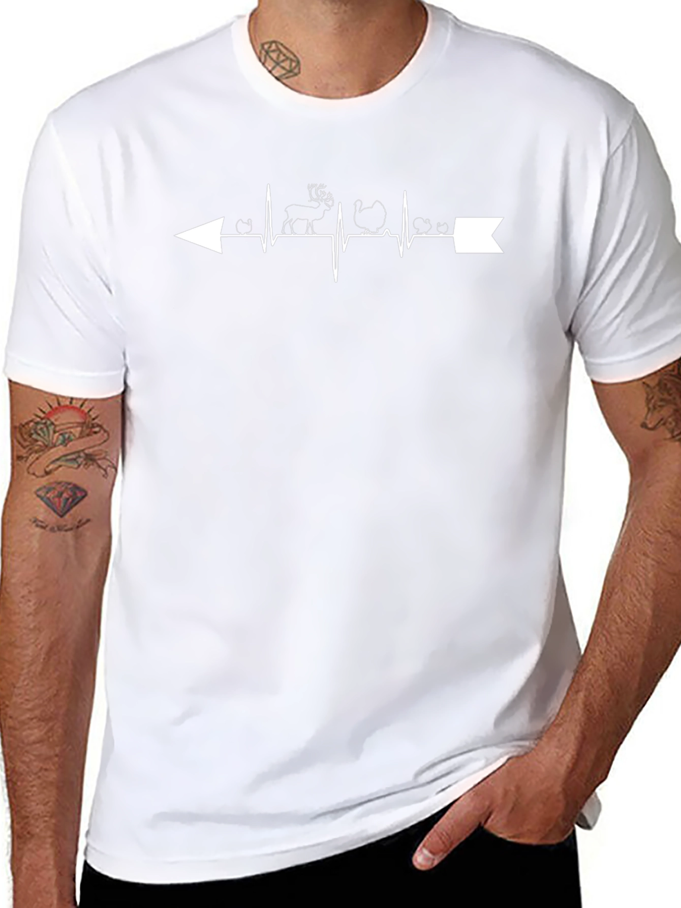 Hunting Heartbeat Arrow T-Shirt