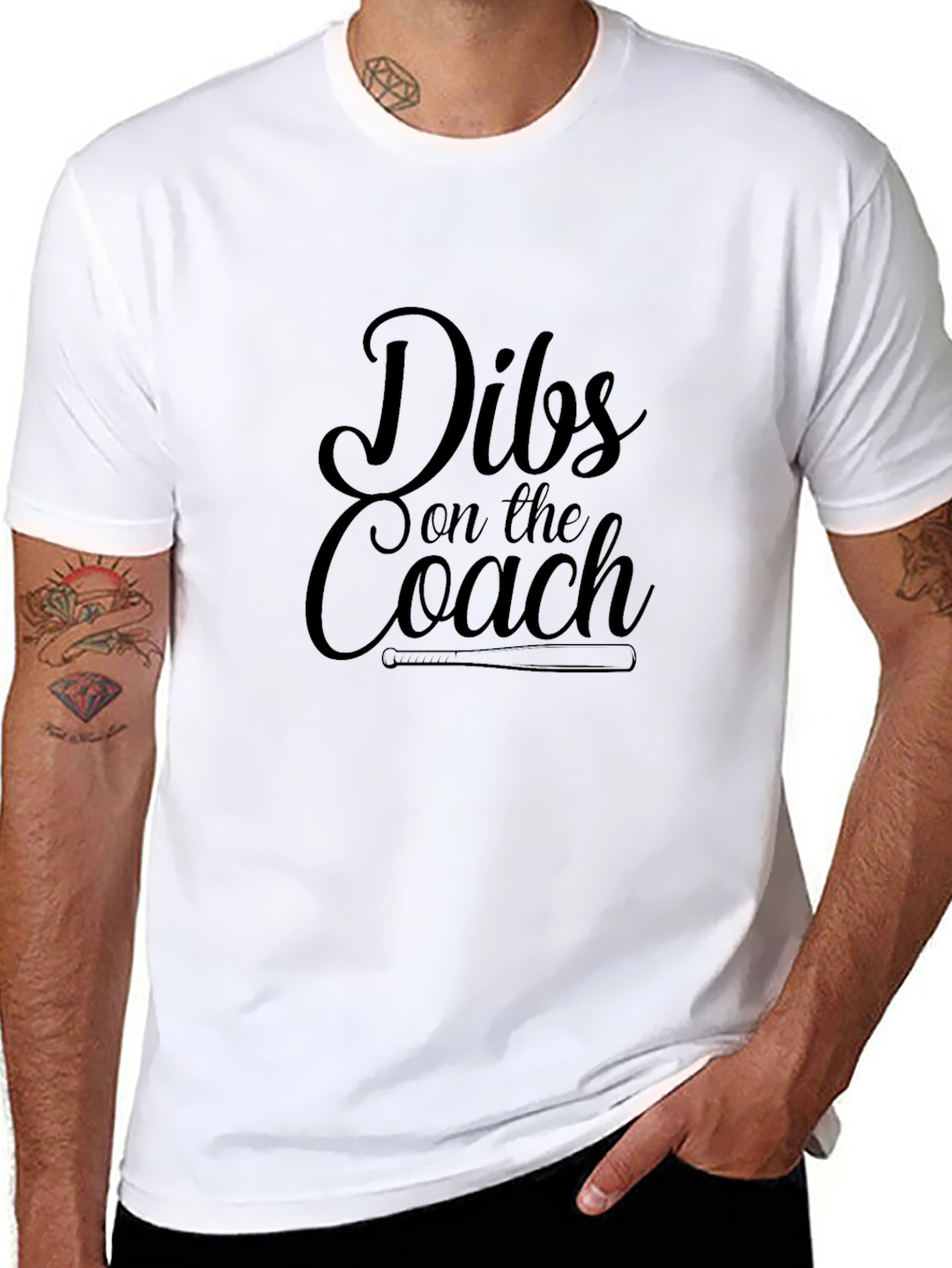 Dibs on the Coach Tee - Baseball Fan Shirt