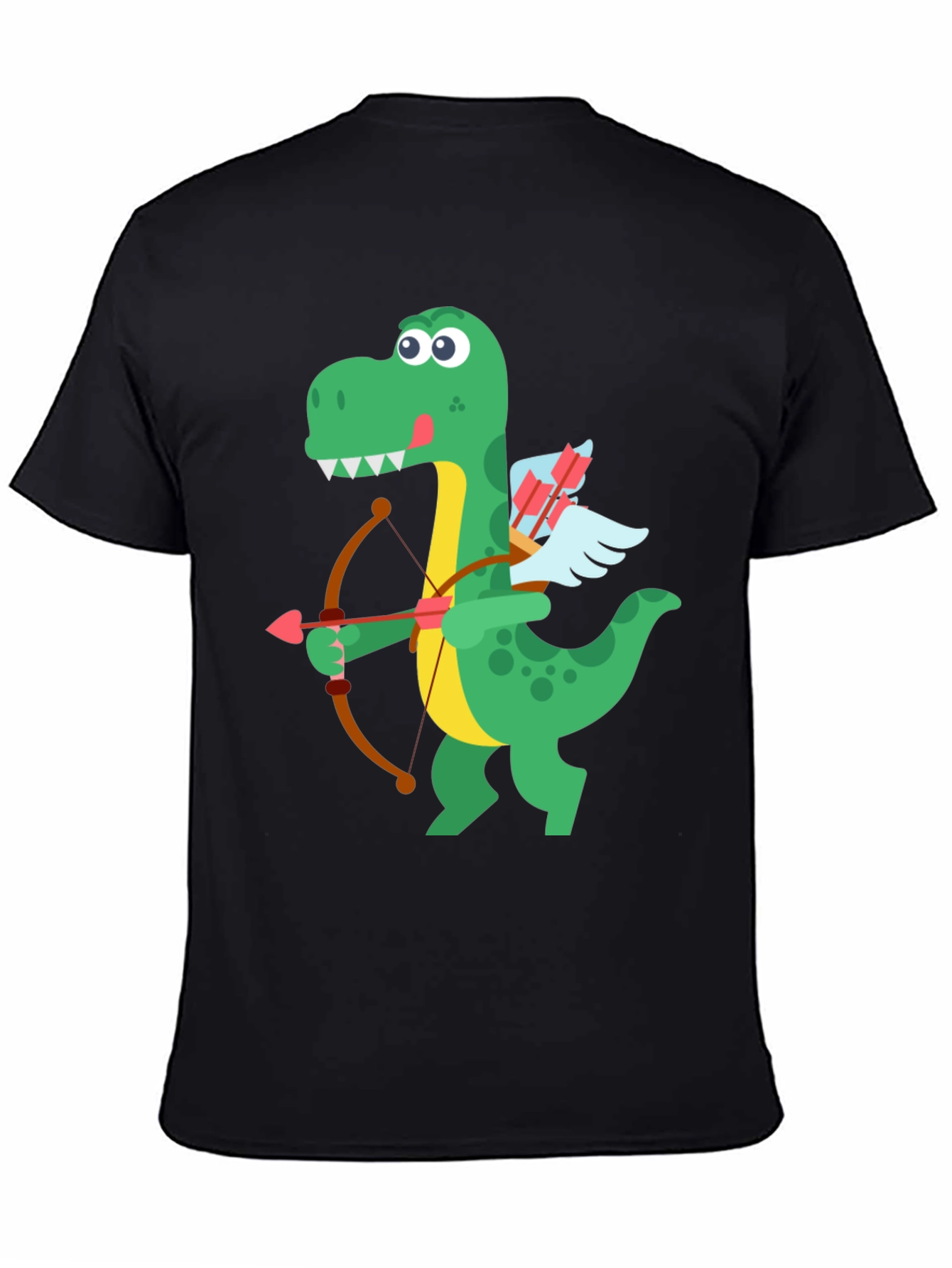 Dino Cupid T-Shirt - Valentines Day Gift
