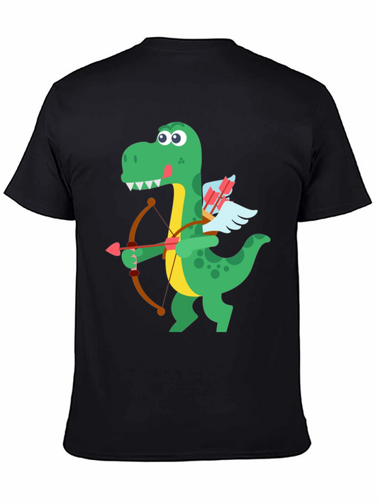Dino Cupid T-Shirt - Valentines Day Gift