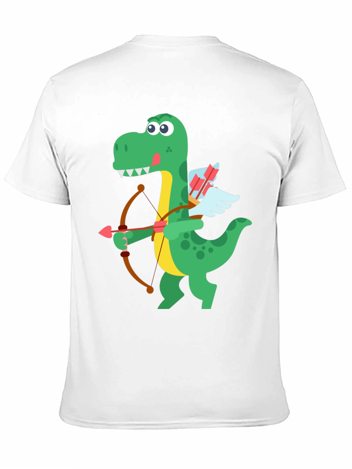 Dino Cupid T-Shirt - Valentines Day Gift