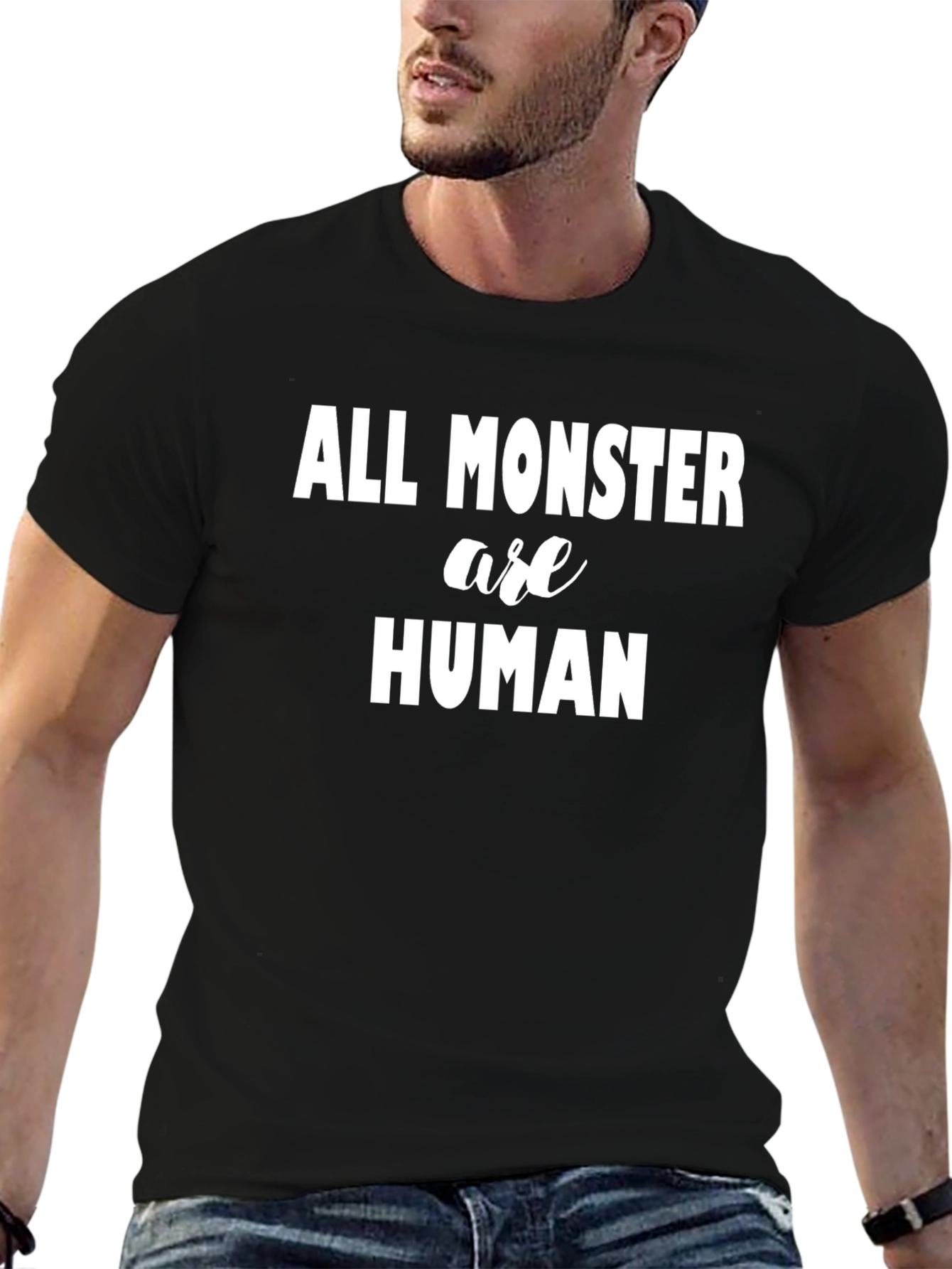All Monster Are Human Graphic Tee