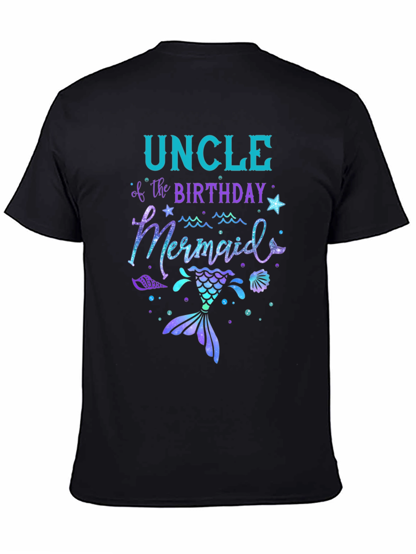 Uncle of the Birthday Mermaid T-Shirt