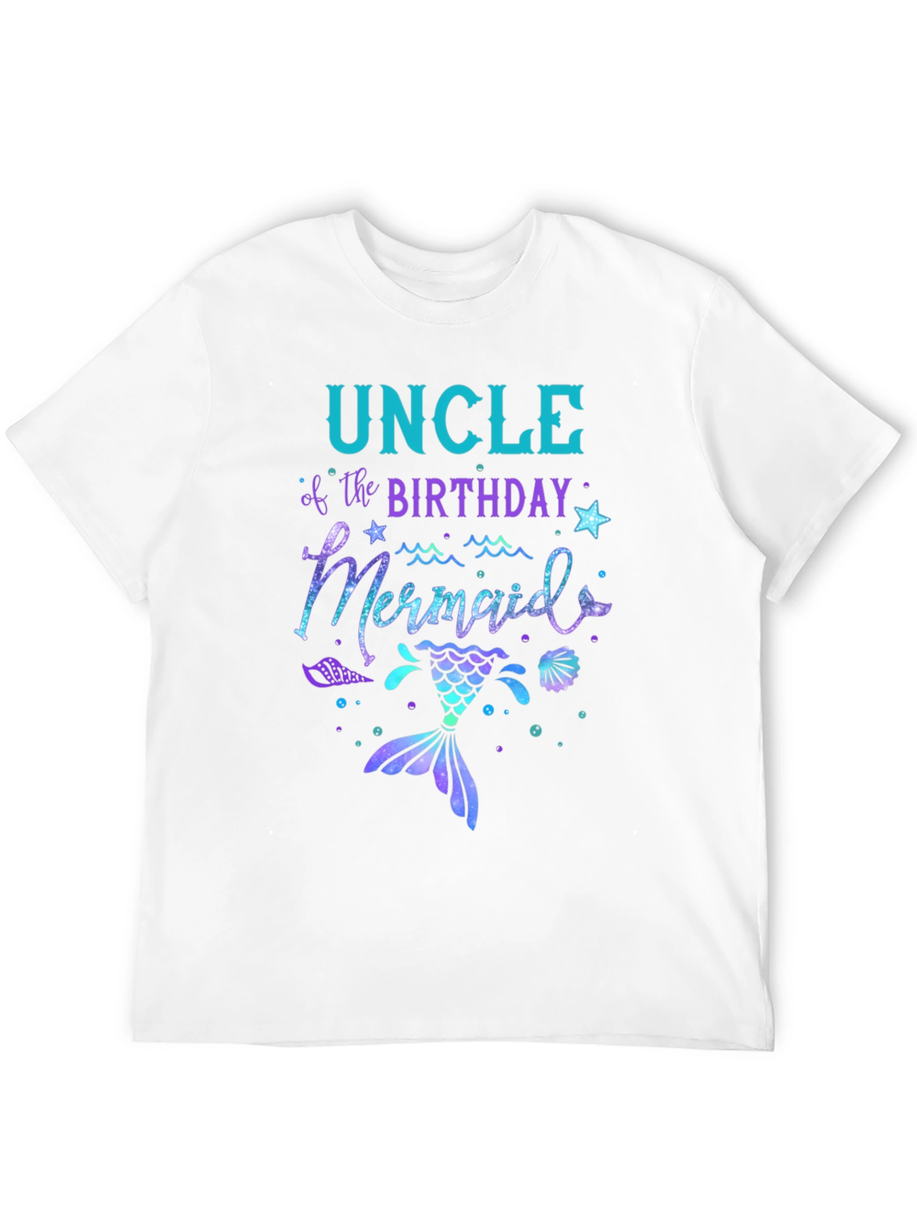 Uncle of the Birthday Mermaid T-Shirt