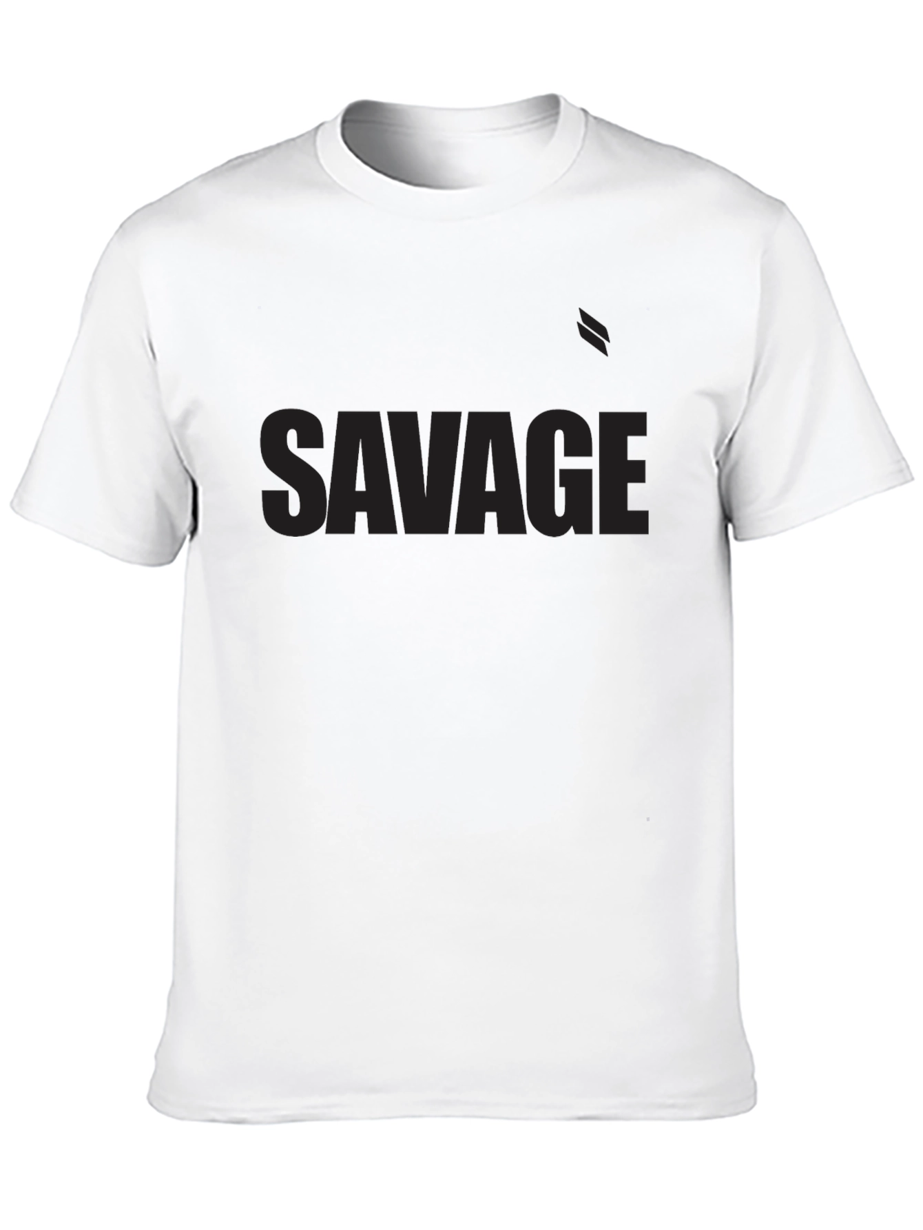 Savage Black Graphic Tee - Modern Streetwear