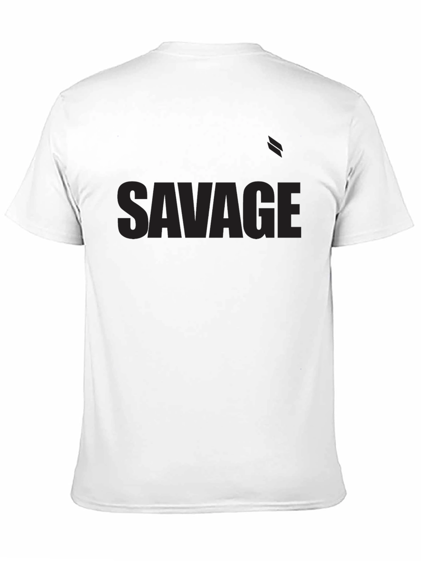 Savage Black Graphic Tee - Modern Streetwear