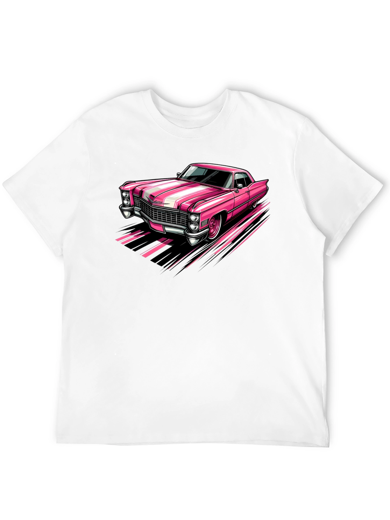 Pink Cadillac T-Shirt - Cool Car Design