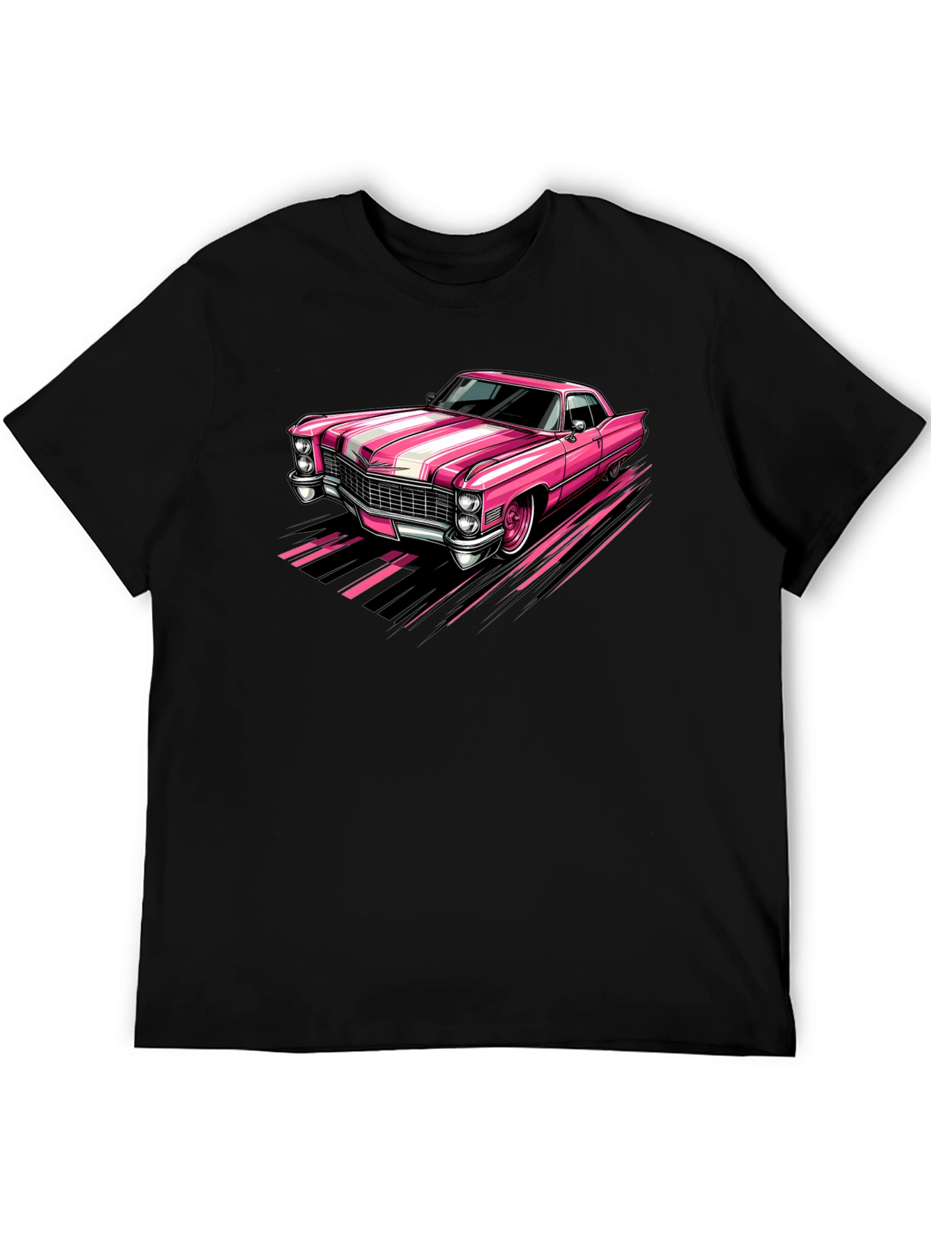 Pink Cadillac T-Shirt - Cool Car Design