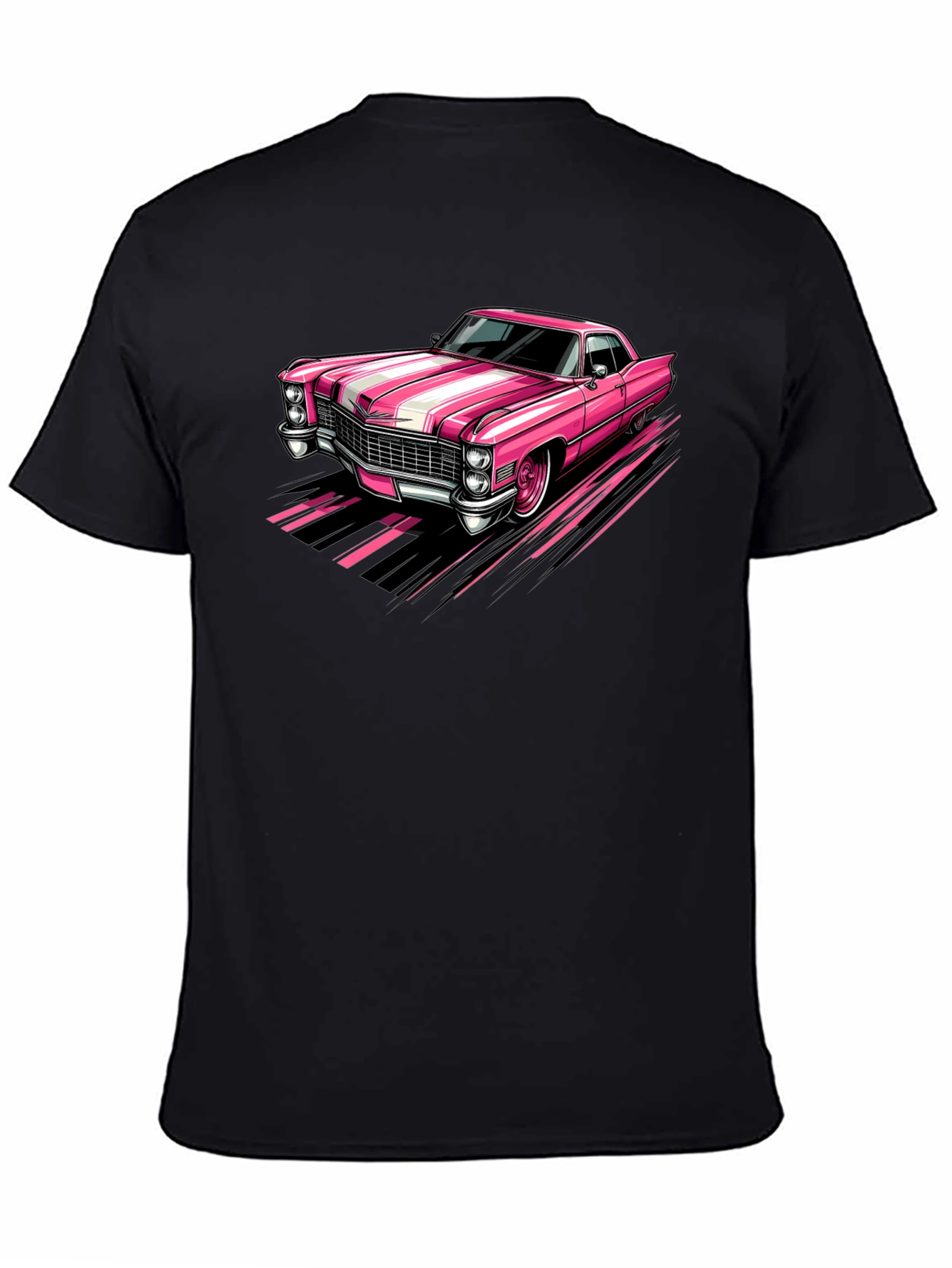 Pink Cadillac T-Shirt - Cool Car Design