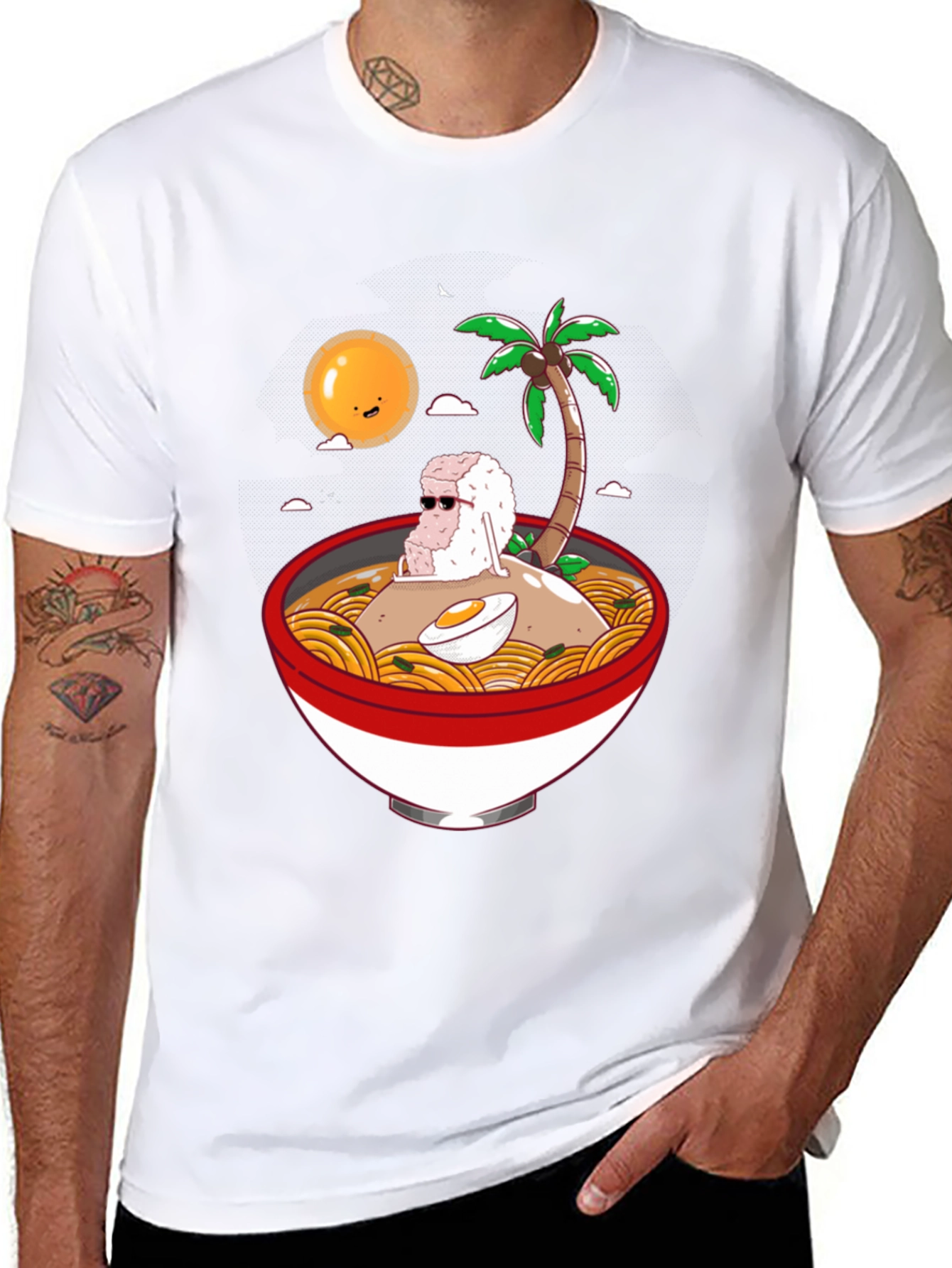 Ramen Island Graphic T-Shirt