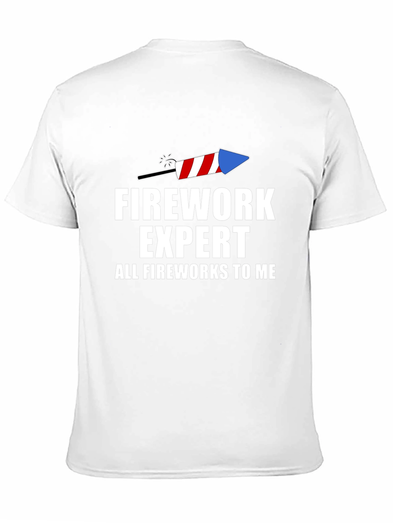 Firework Expert Graphic Tee - Festive Fun!