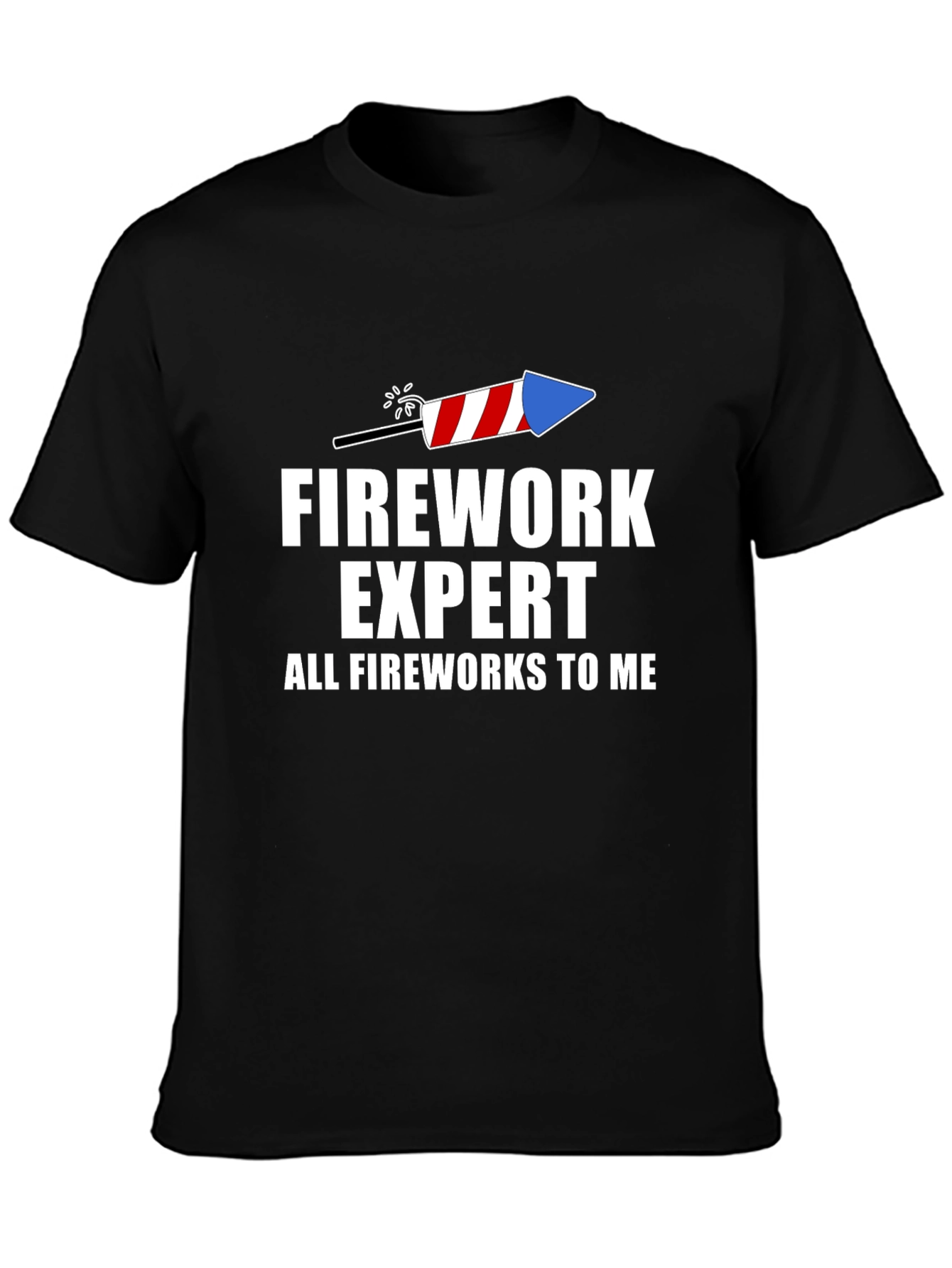 Firework Expert Graphic Tee - Festive Fun!