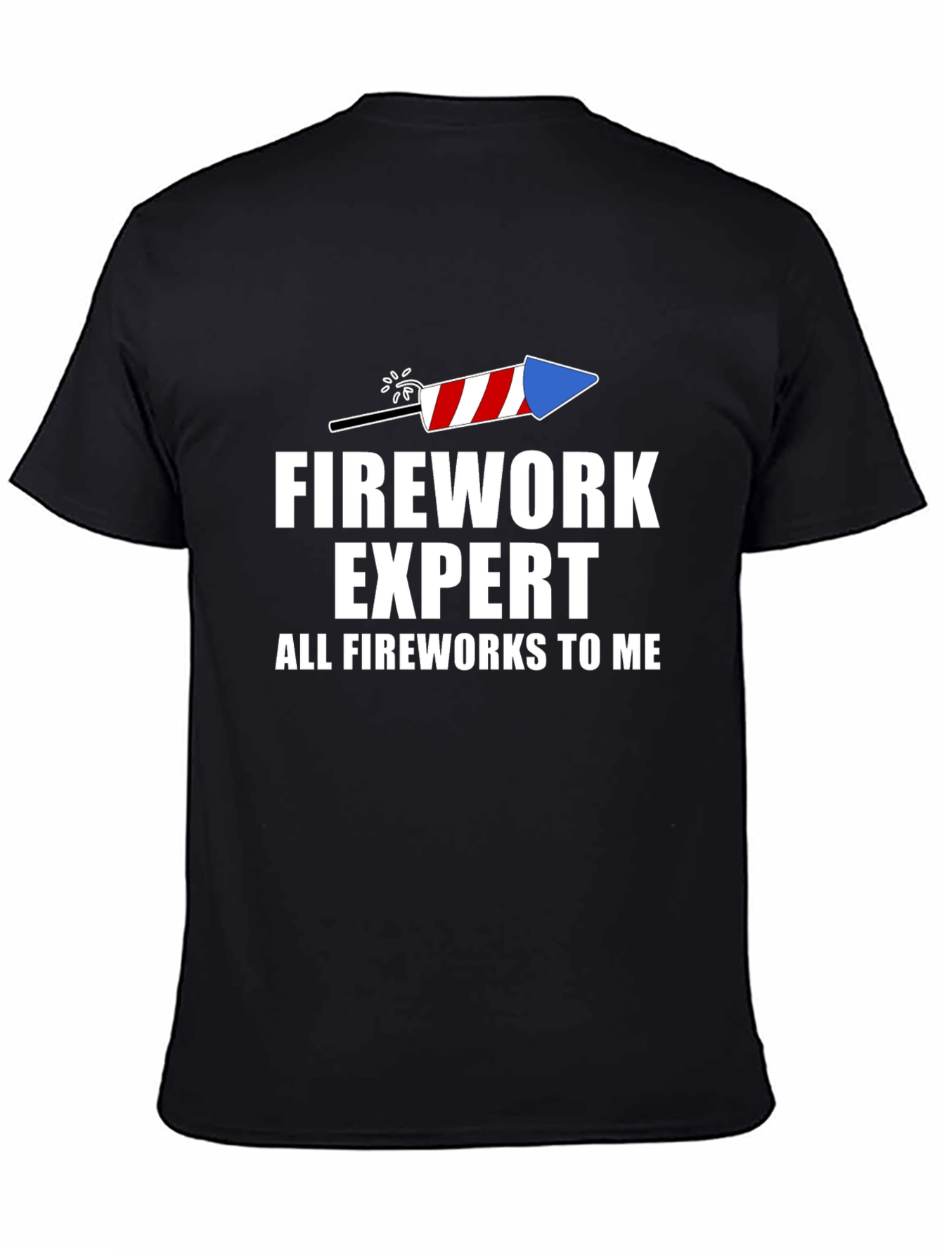 Firework Expert Graphic Tee - Festive Fun!