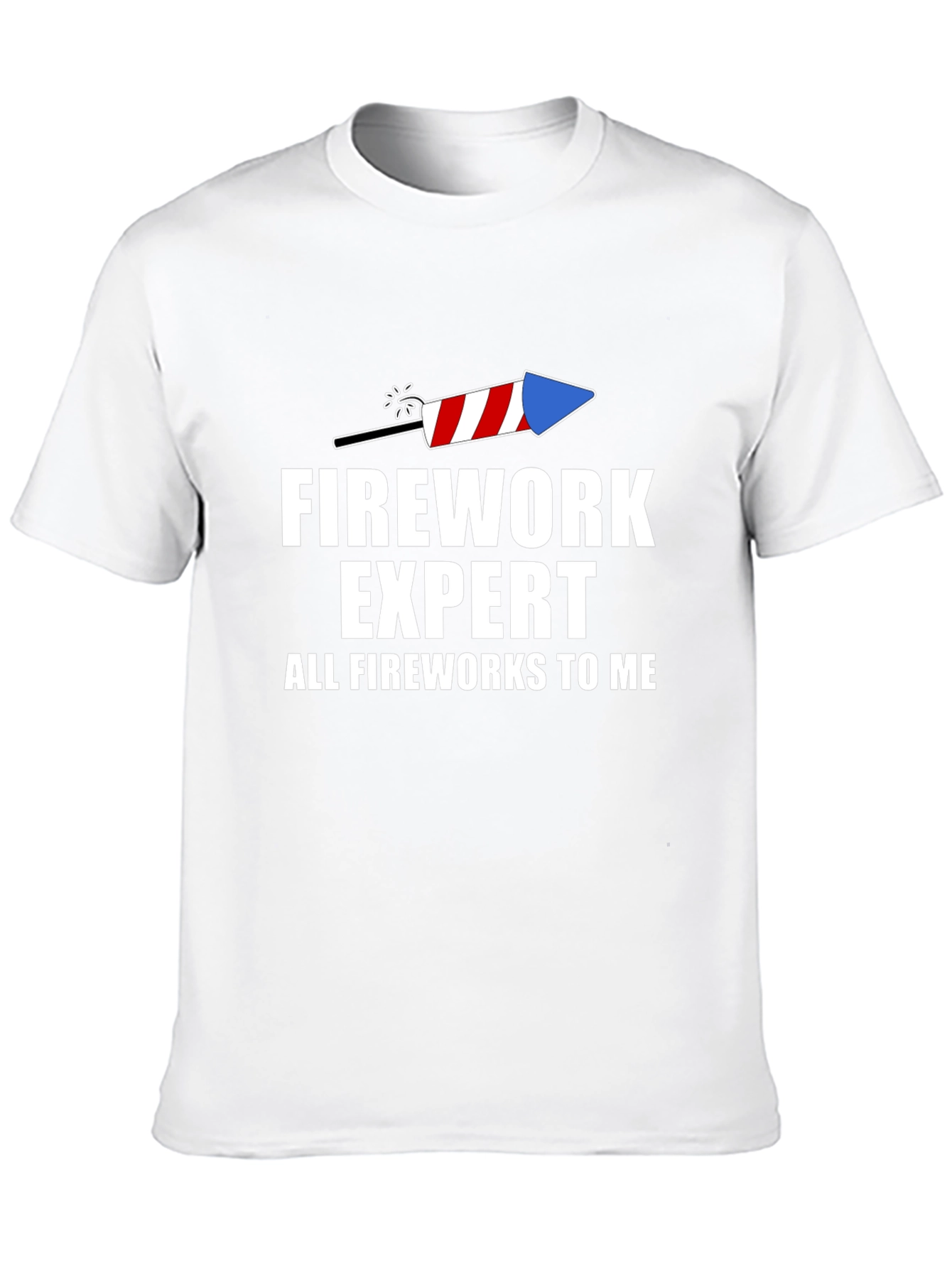 Firework Expert Graphic Tee - Festive Fun!