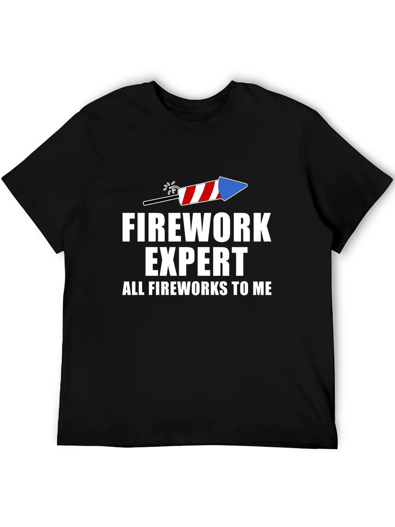 Firework Expert Graphic Tee - Festive Fun!