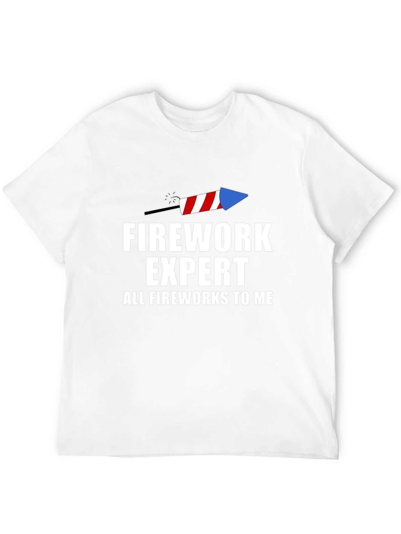 Firework Expert Graphic Tee - Festive Fun!