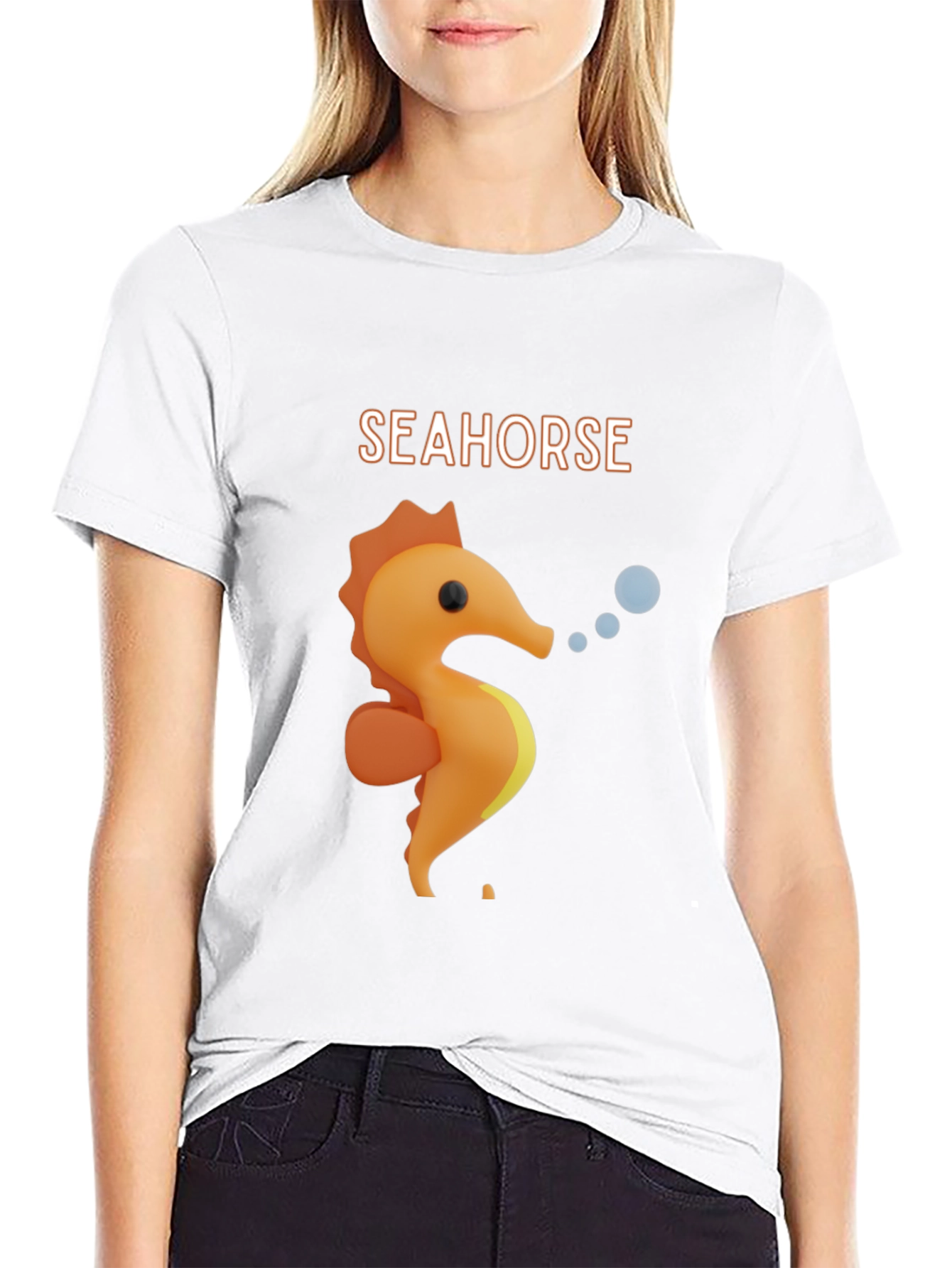 Seahorse Graphic T-Shirt - Stylish & Unique!