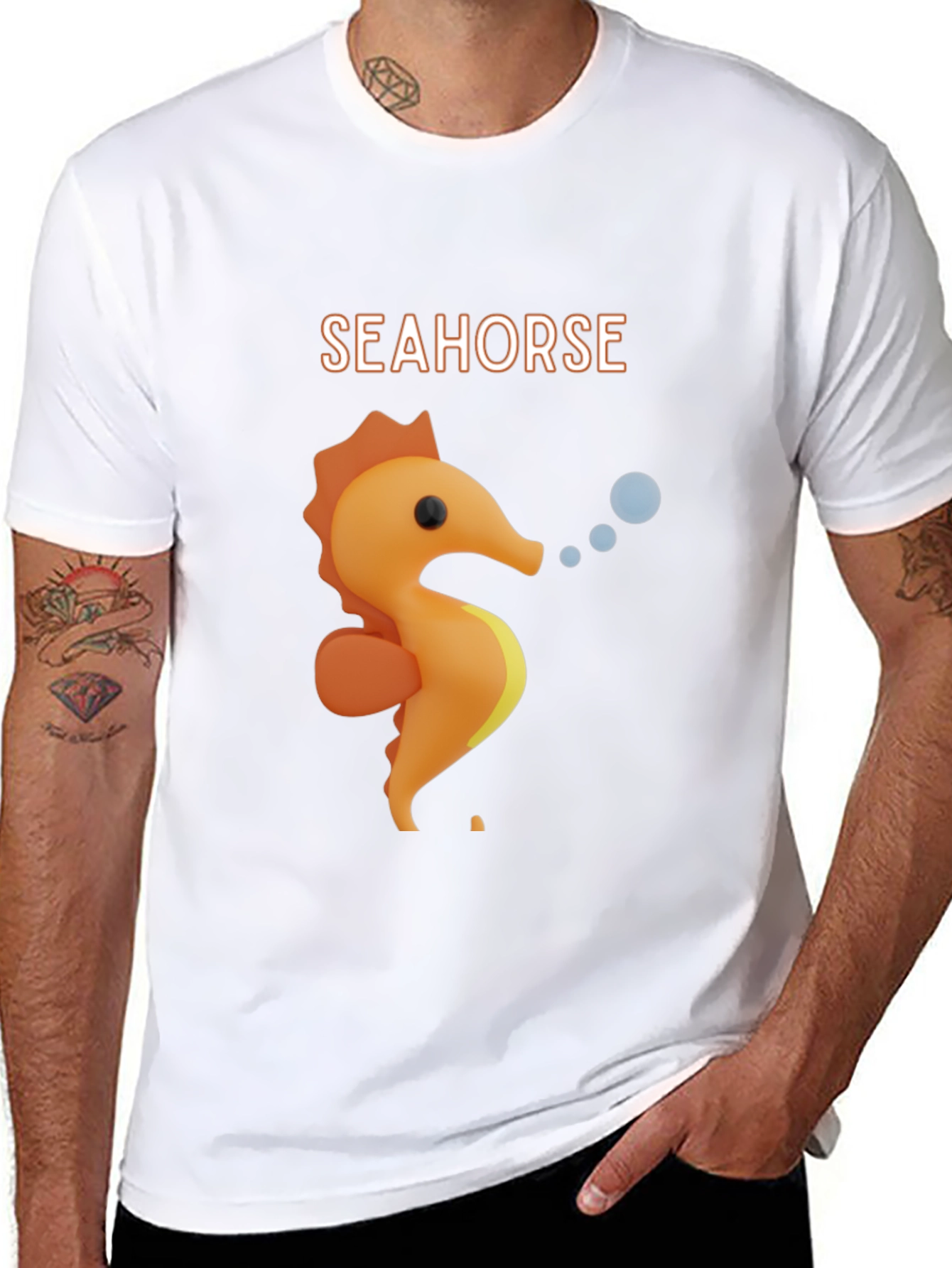 Seahorse Graphic T-Shirt - Stylish & Unique!