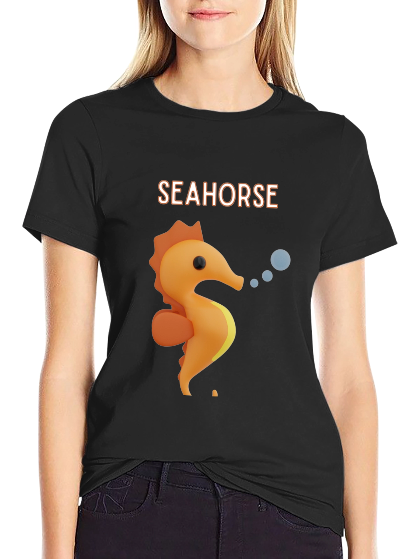 Seahorse Graphic T-Shirt - Stylish & Unique!