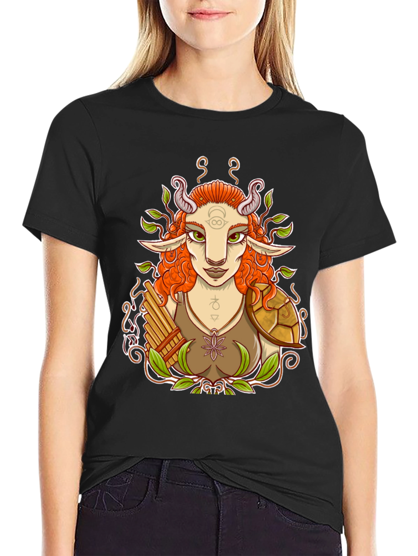 Faun Graphic Tee - Unique Design
