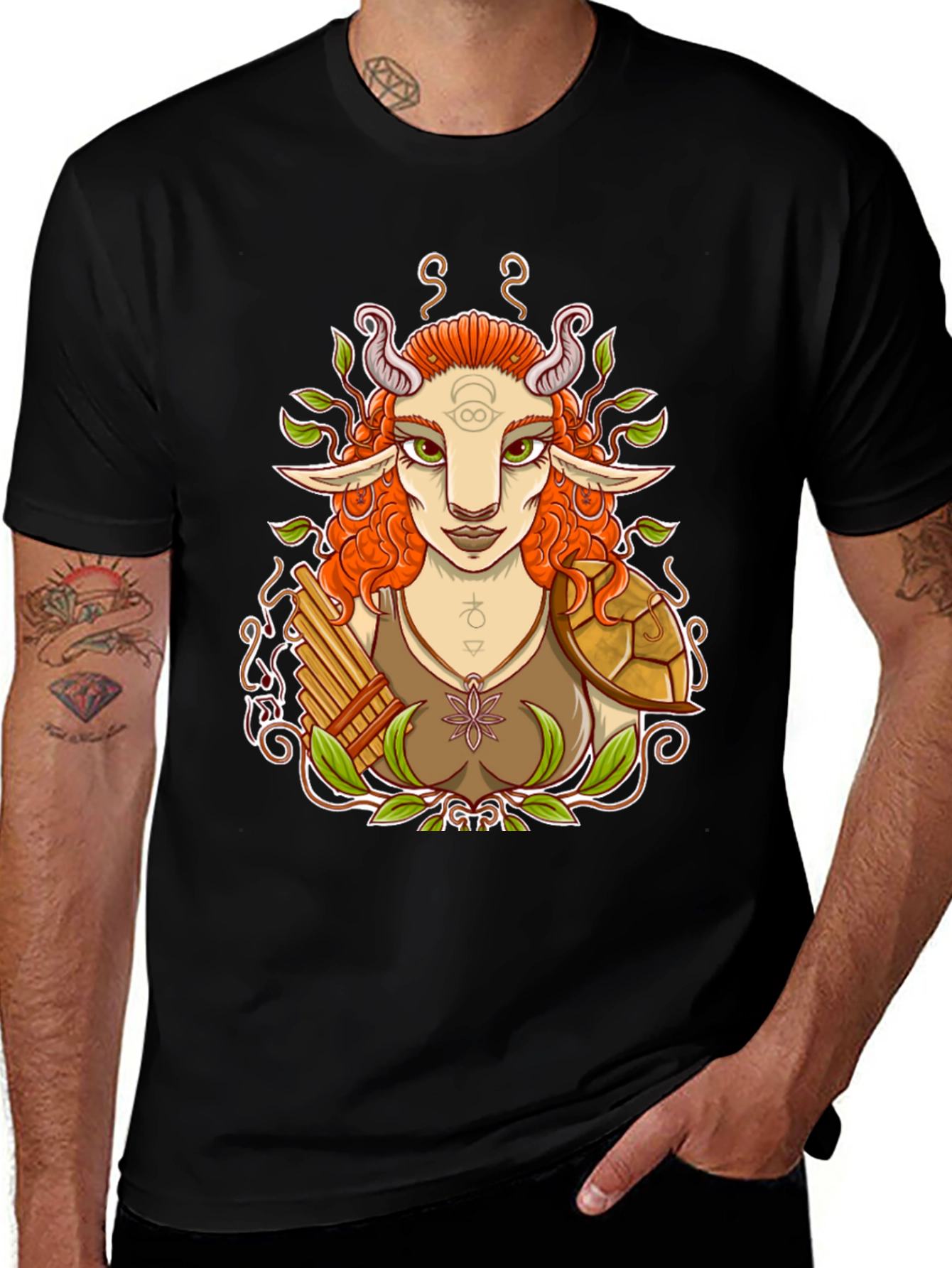Faun Graphic Tee - Unique Design