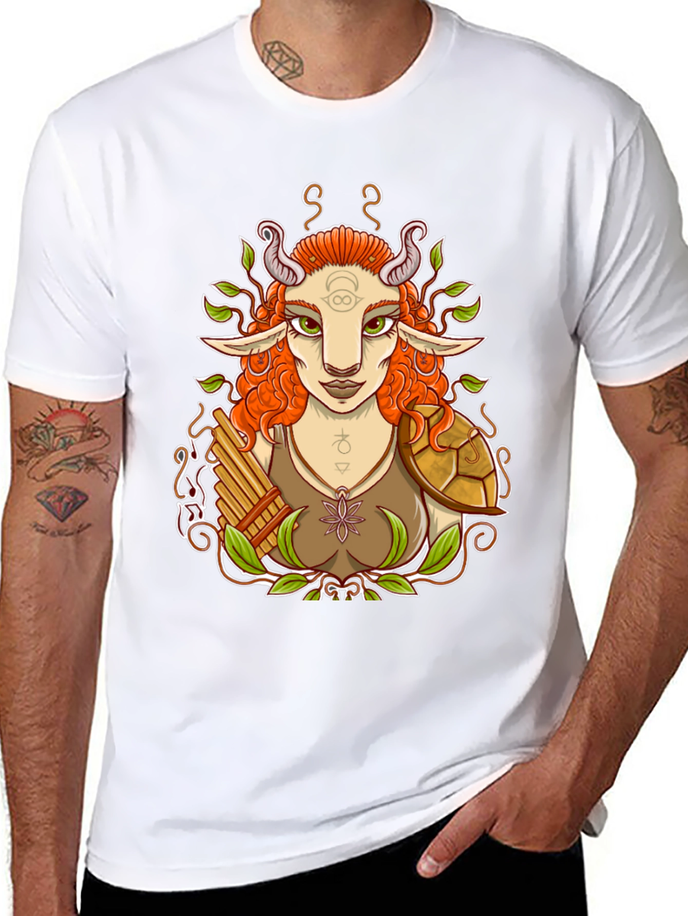 Faun Graphic Tee - Unique Design