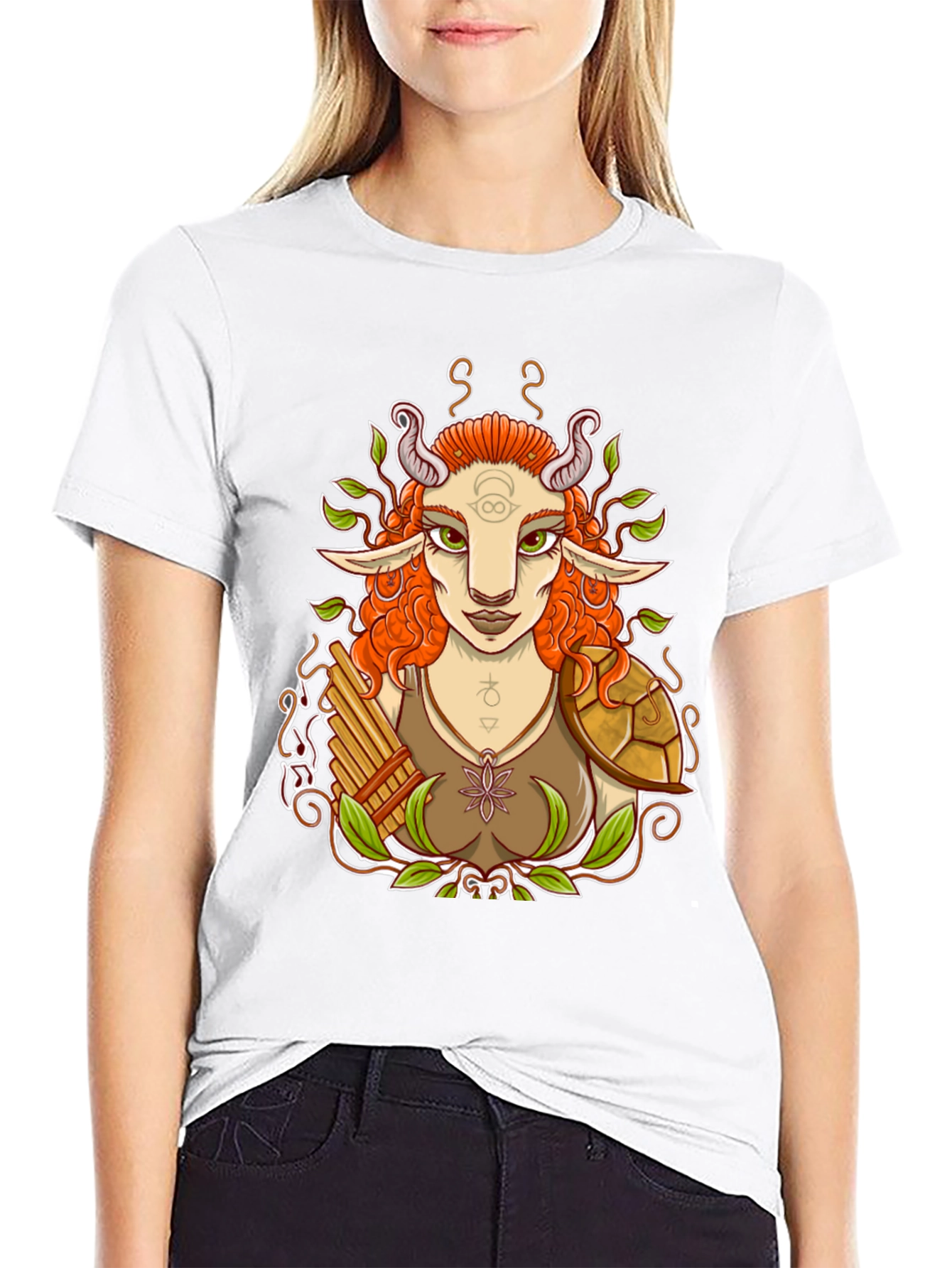 Faun Graphic Tee - Unique Design