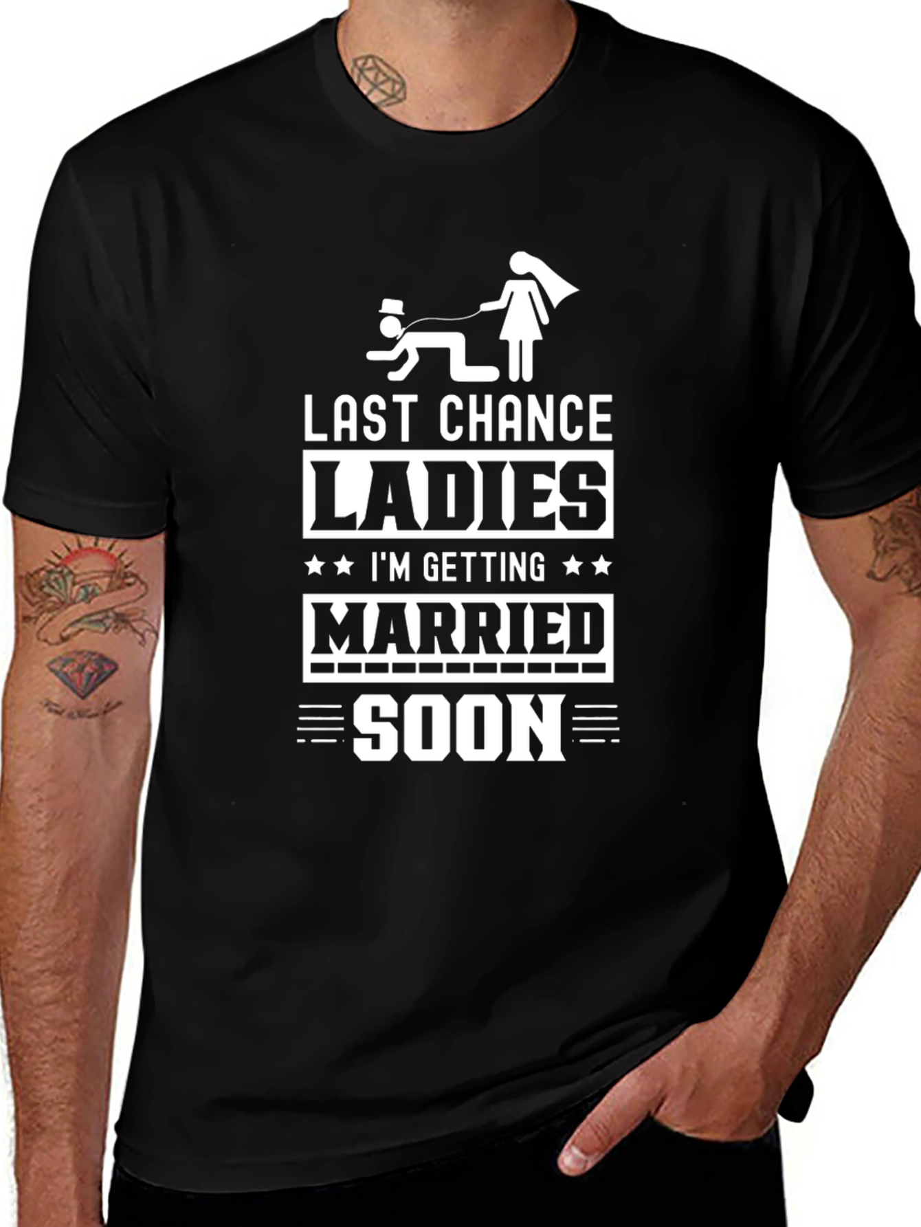 Last Chance Ladies T-Shirt - Groom Humor