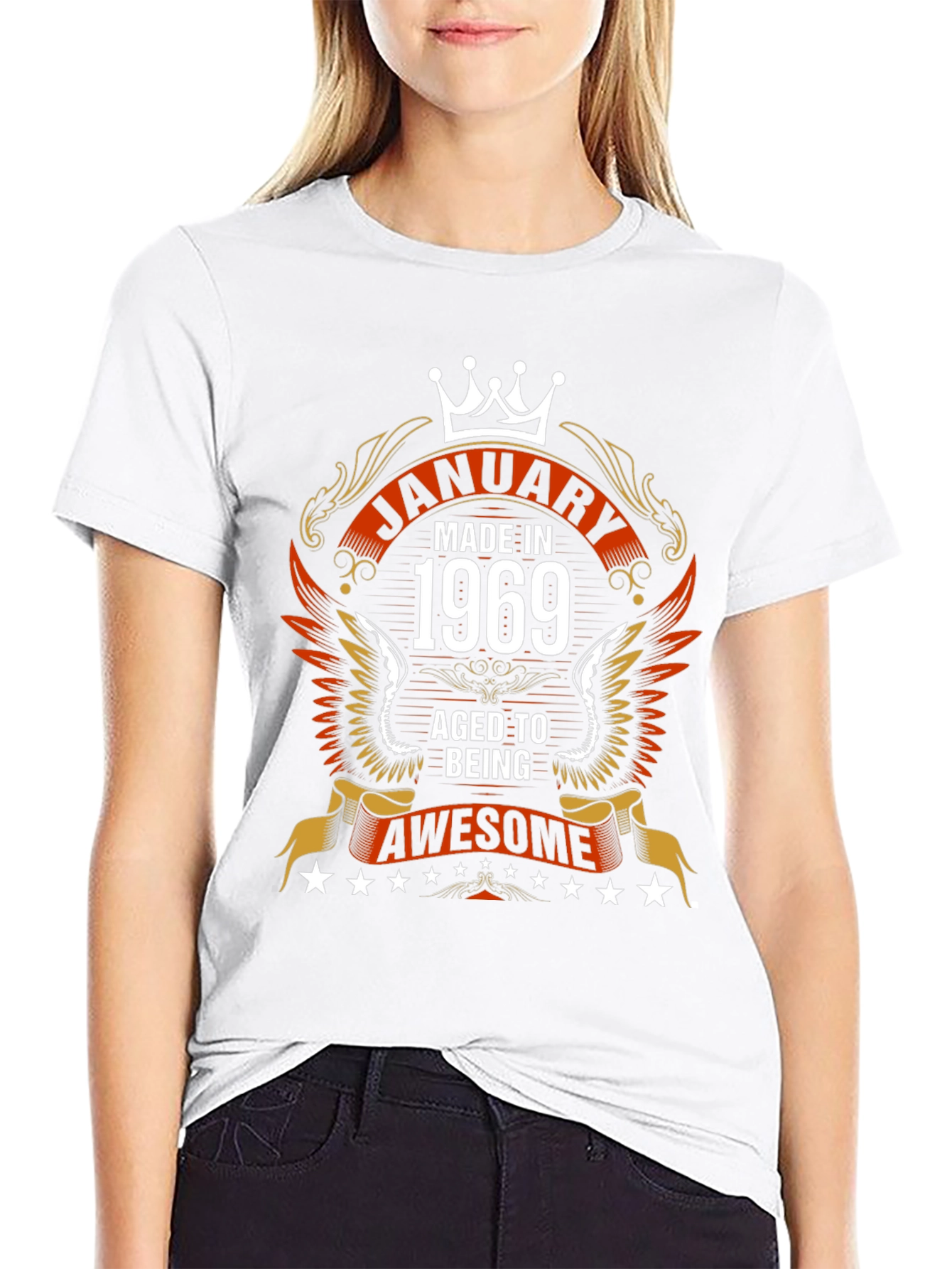 January 1969 Aged to Awesome Graphic T-Shirt