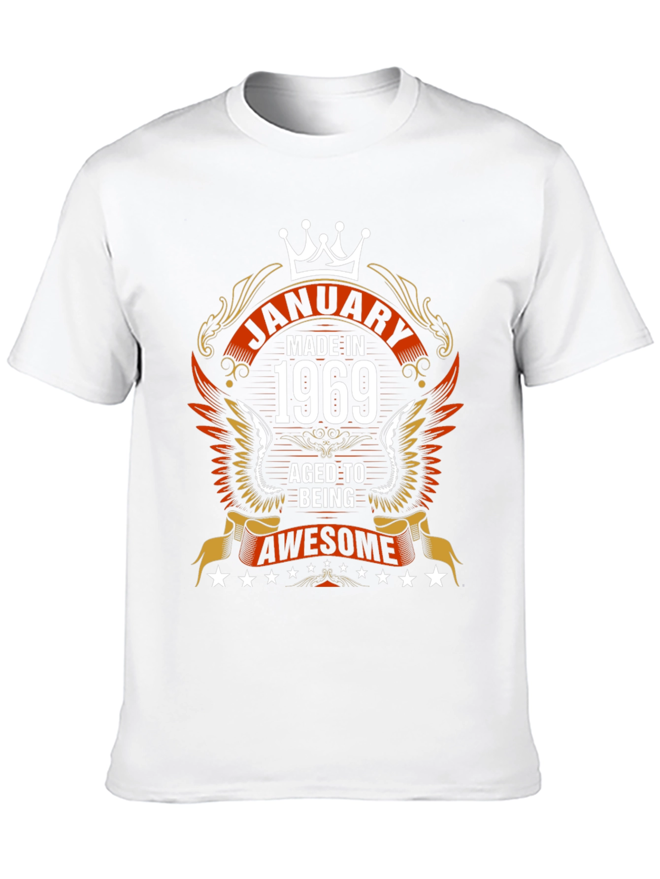 January 1969 Aged to Awesome Graphic T-Shirt