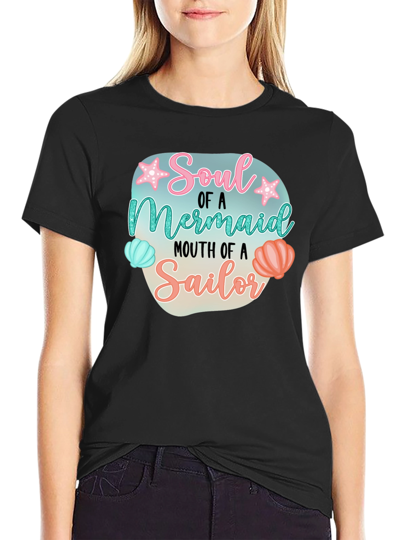 Soul of a Mermaid Graphic T-Shirt