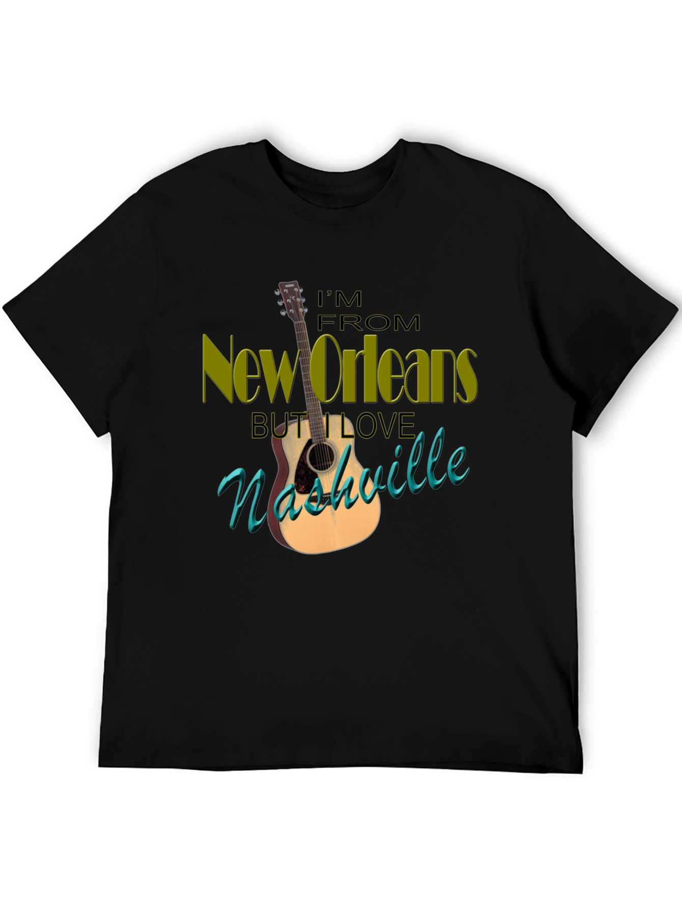 New Orleans Nashville Graphic T-Shirt