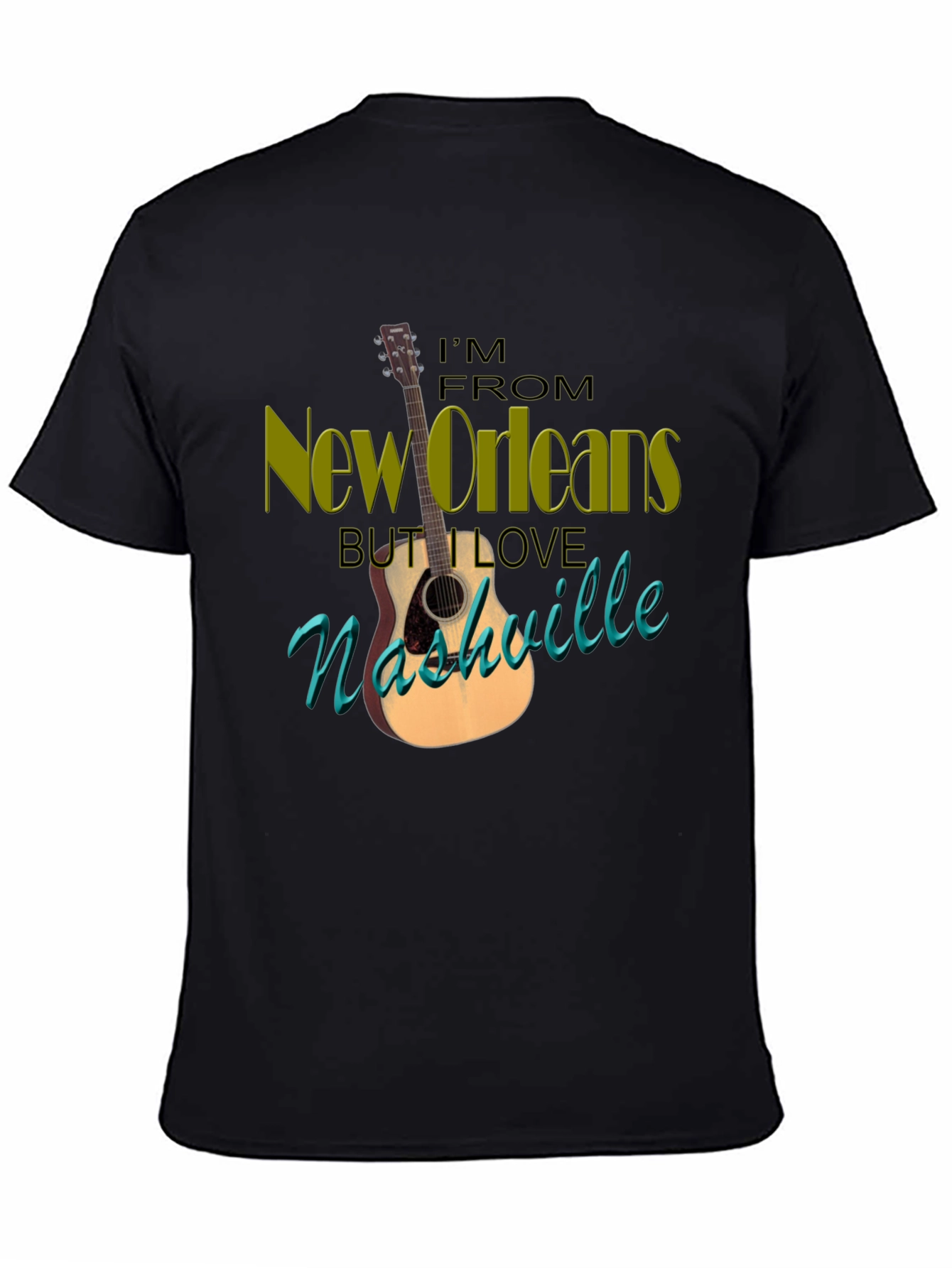 New Orleans Nashville Graphic T-Shirt