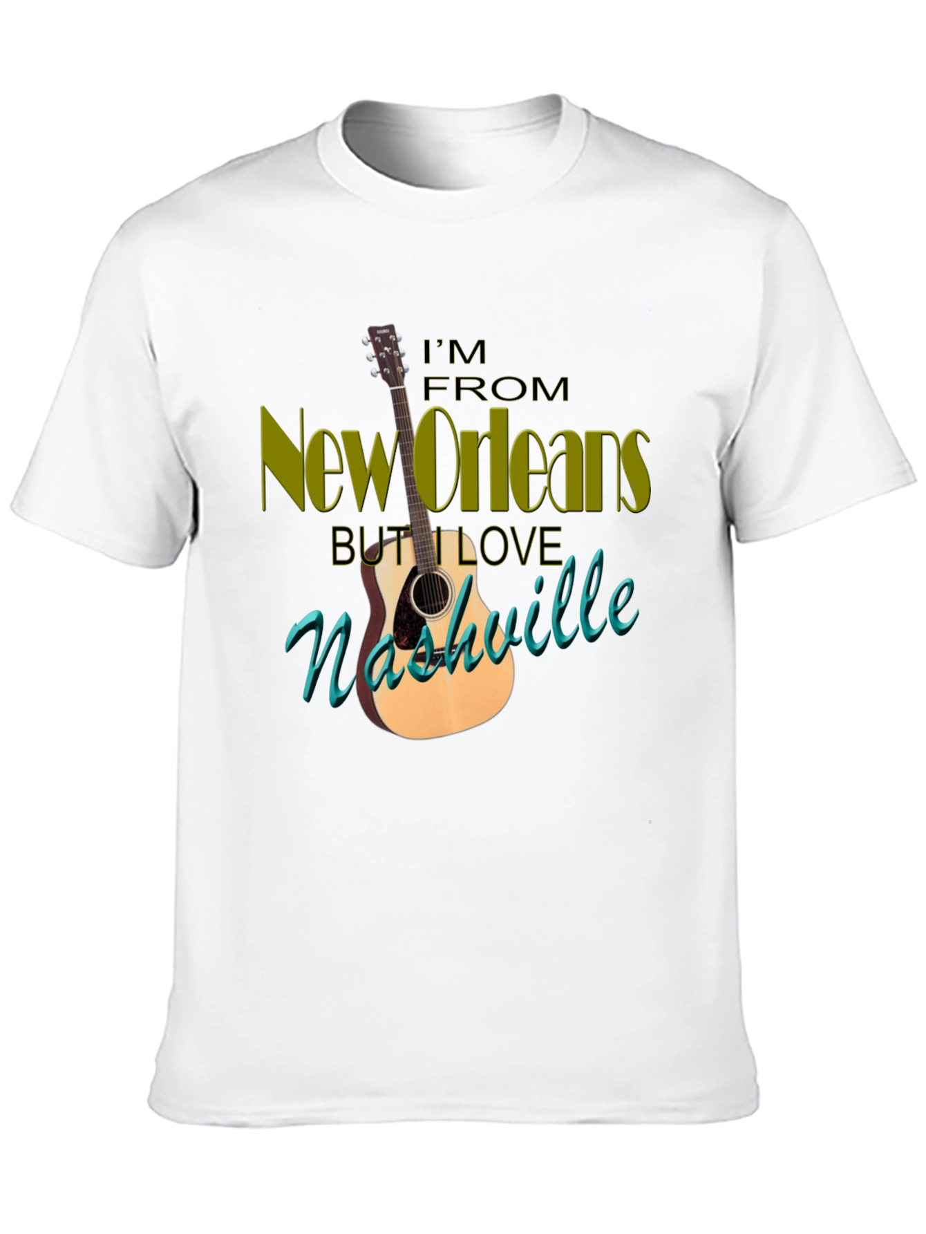New Orleans Nashville Graphic T-Shirt