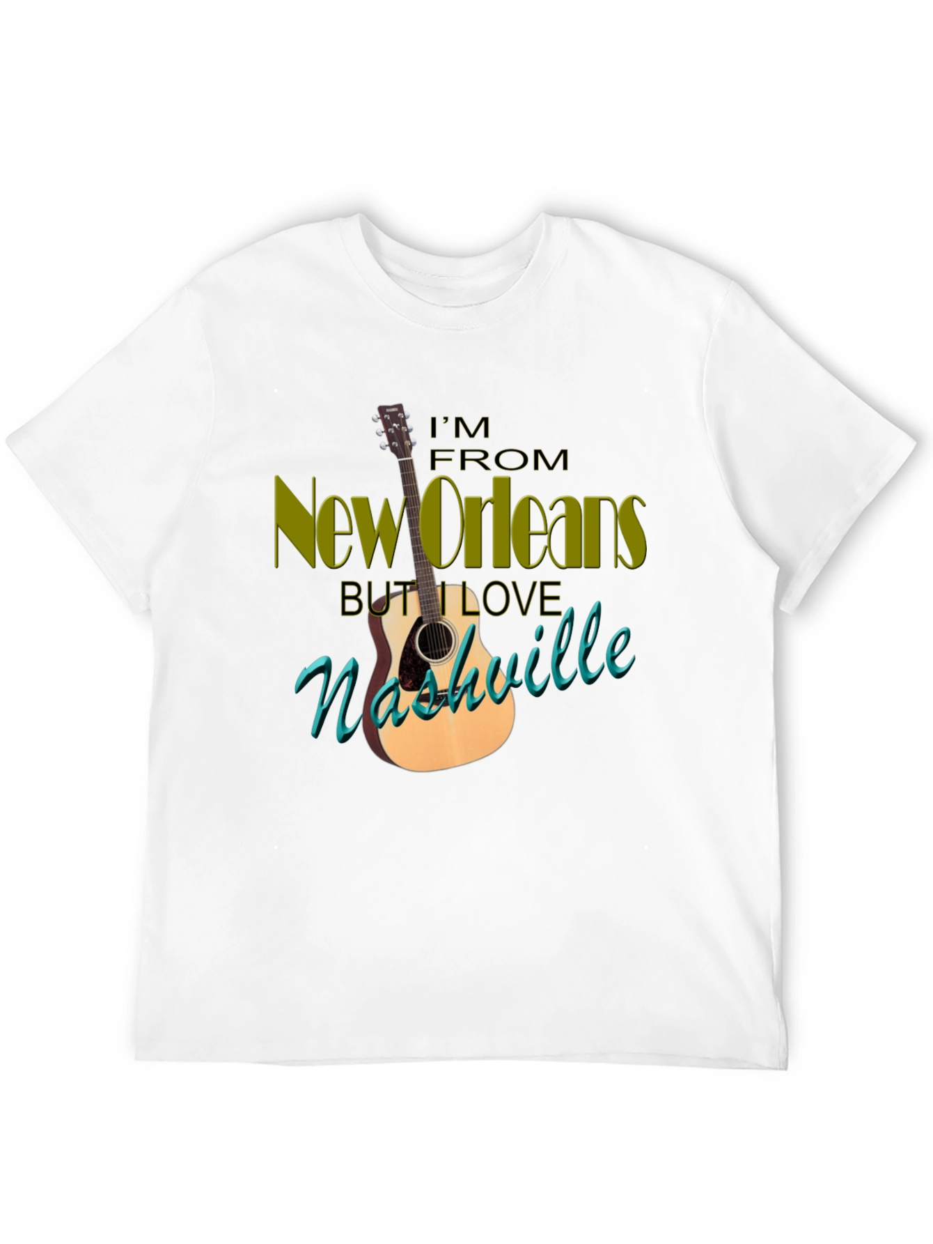 New Orleans Nashville Graphic T-Shirt