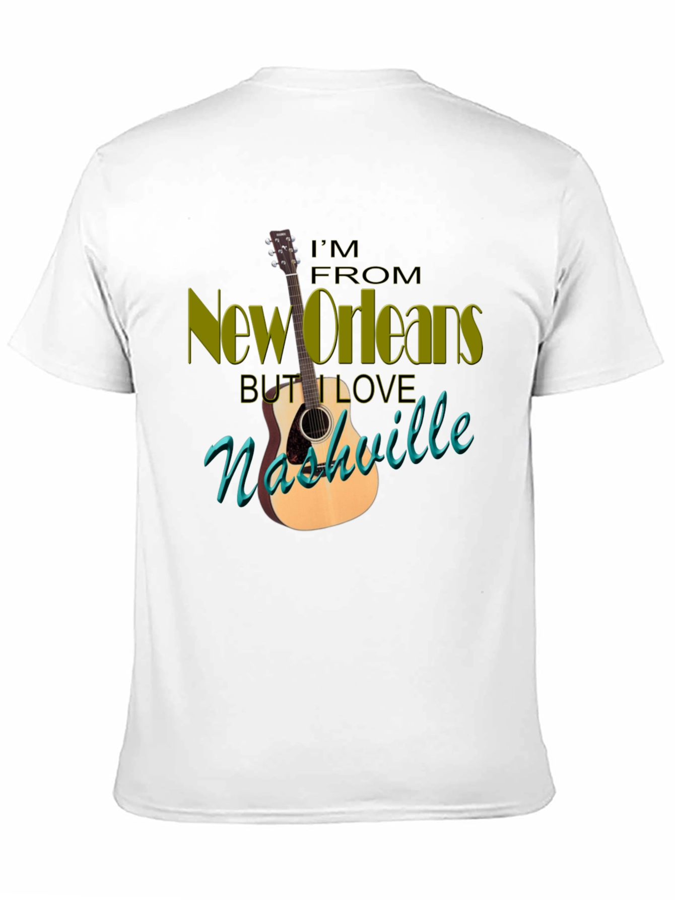 New Orleans Nashville Graphic T-Shirt
