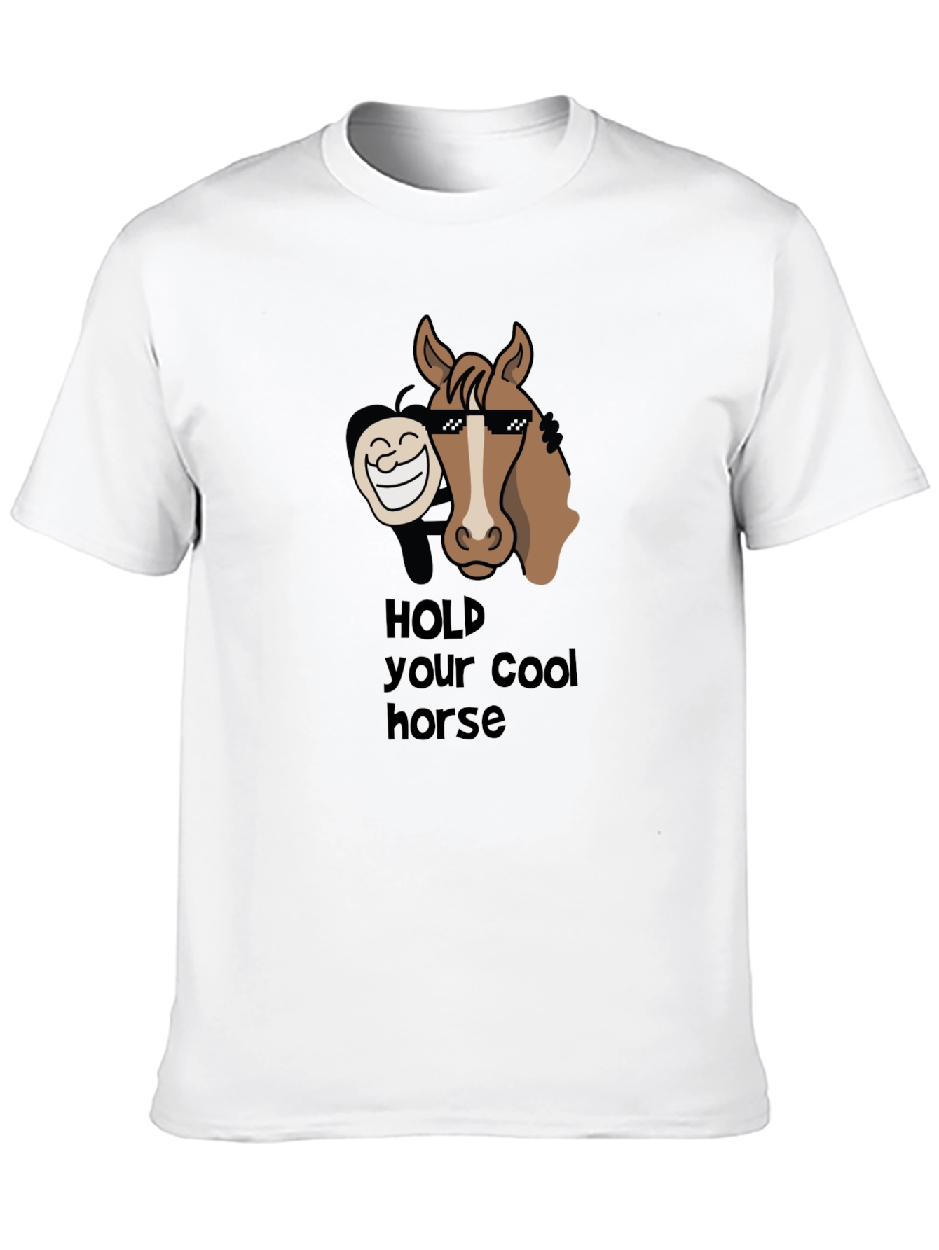 Cool Horse Graphic T-Shirt