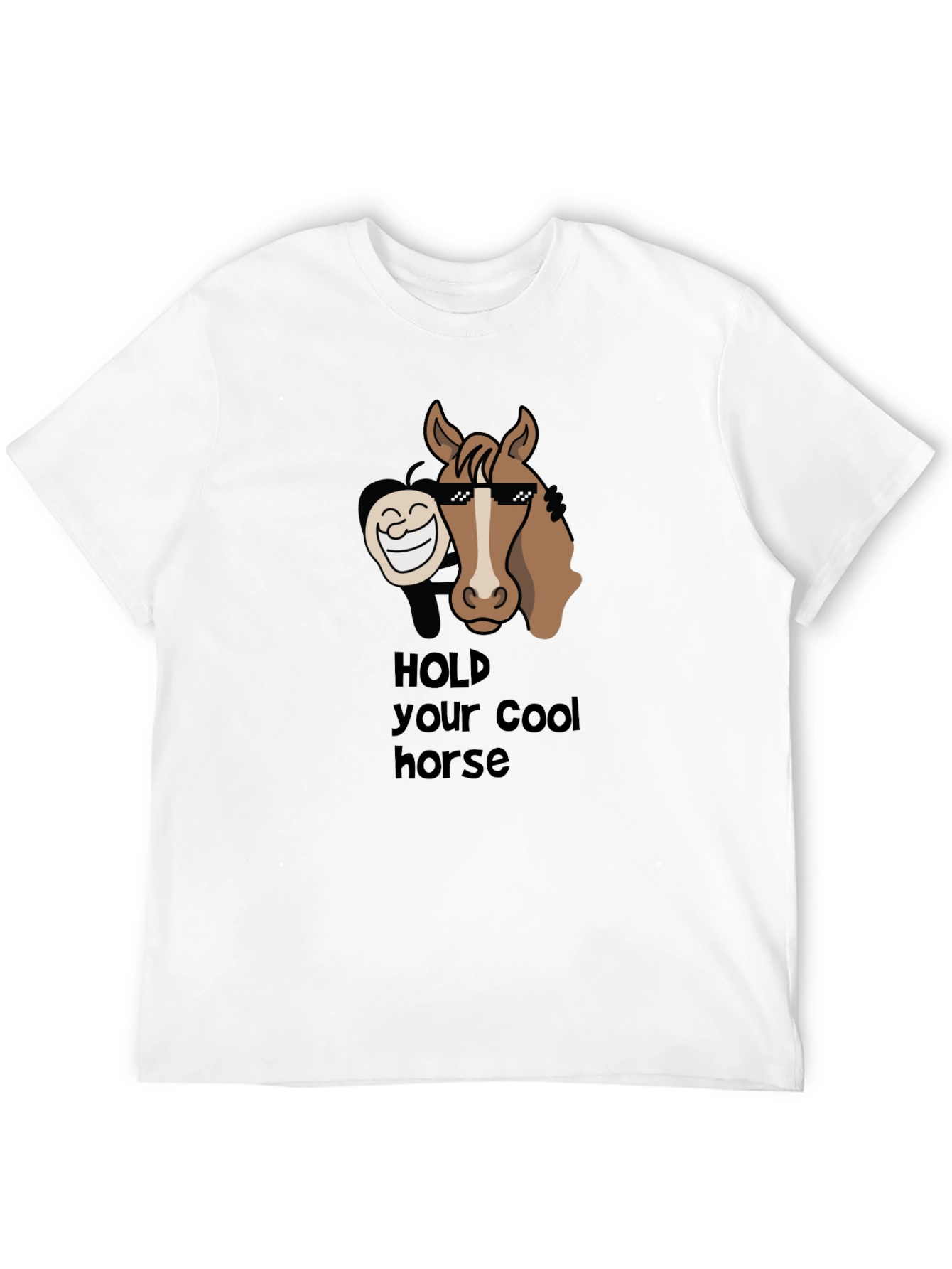 Cool Horse Graphic T-Shirt