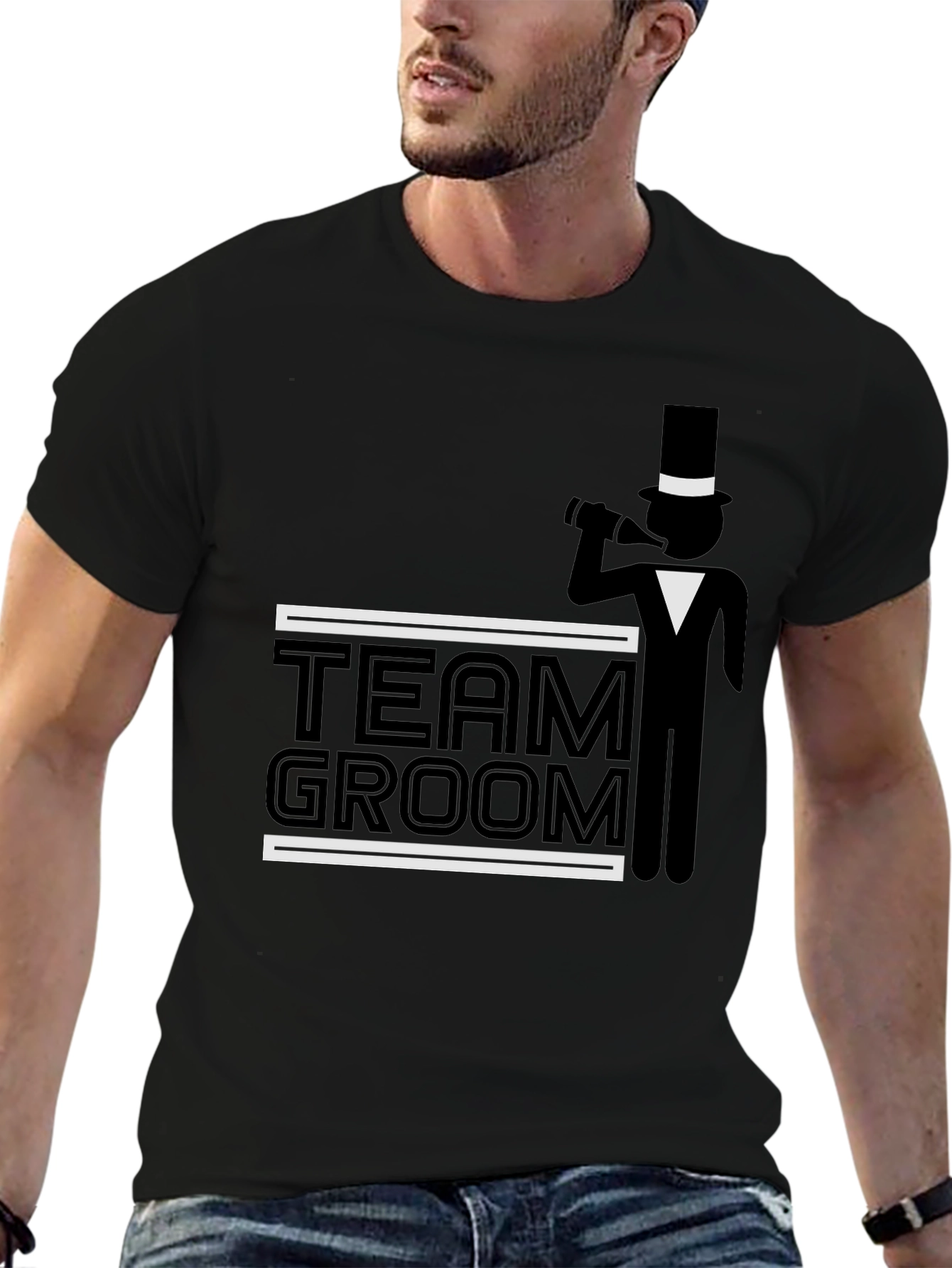 Team Groom T-Shirt - Party Celebration