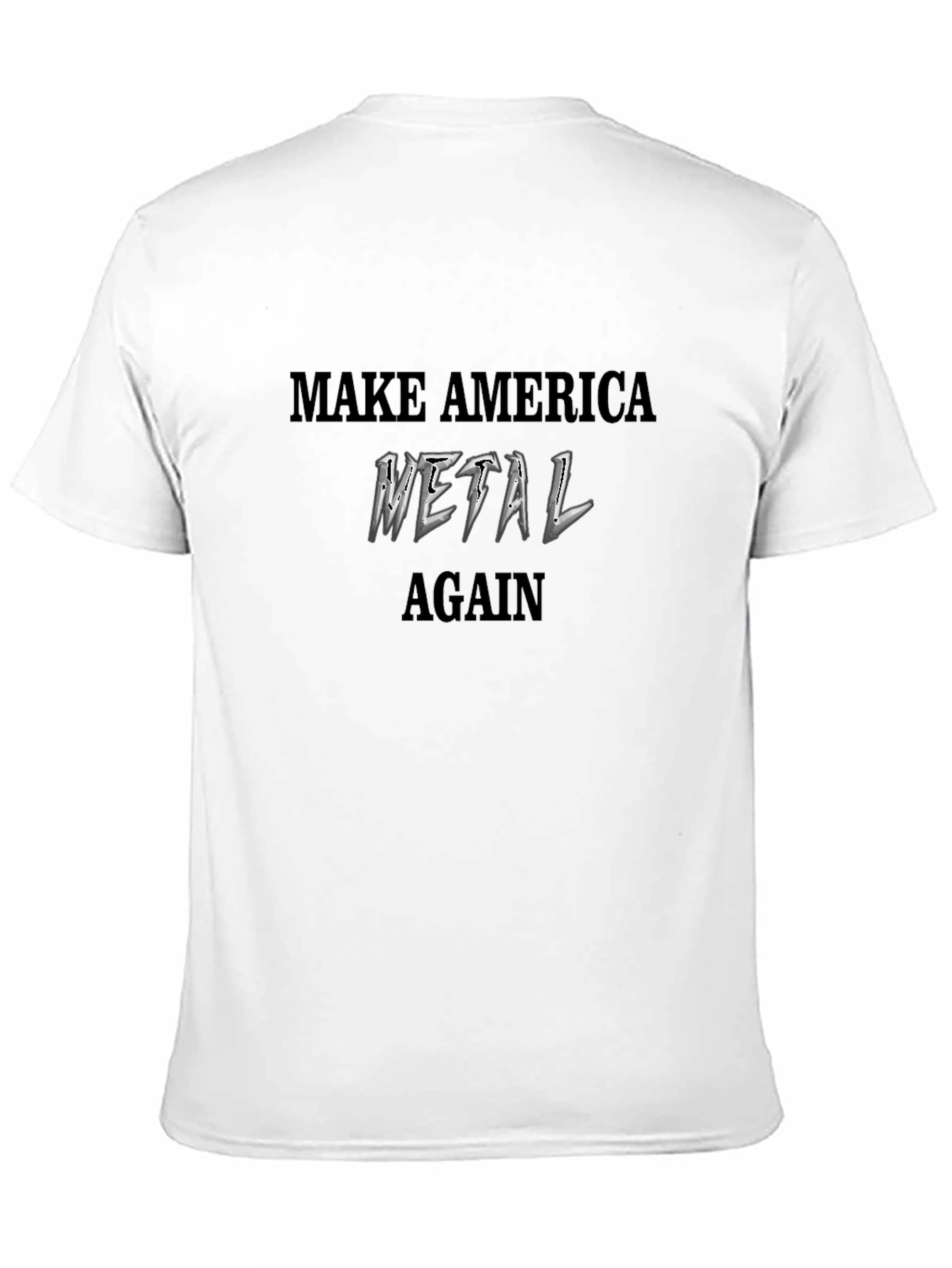 Make America Metal Again Black T-Shirt