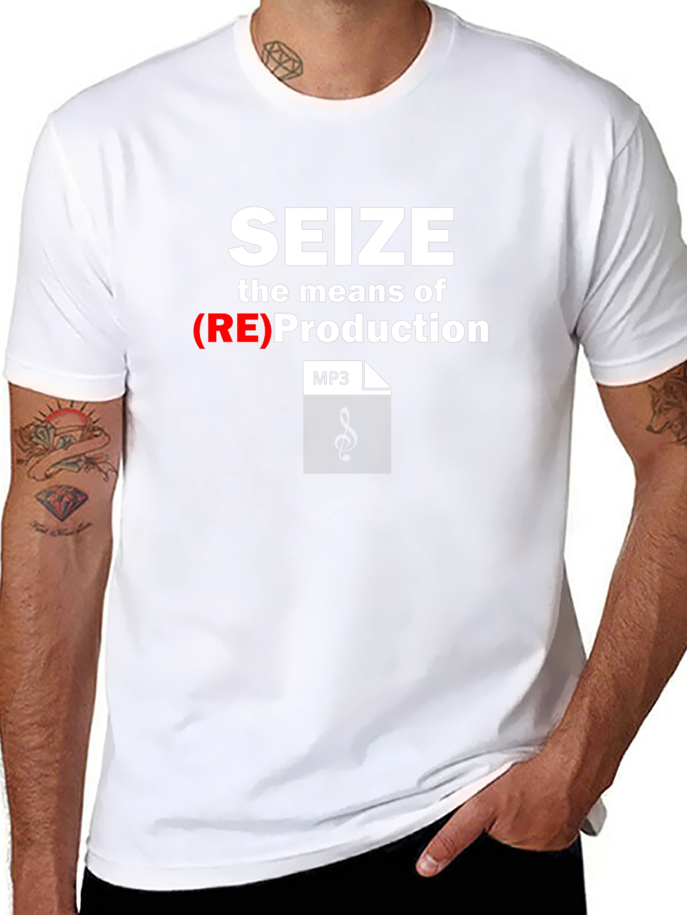 Seize the Means of (RE)Production T-Shirt