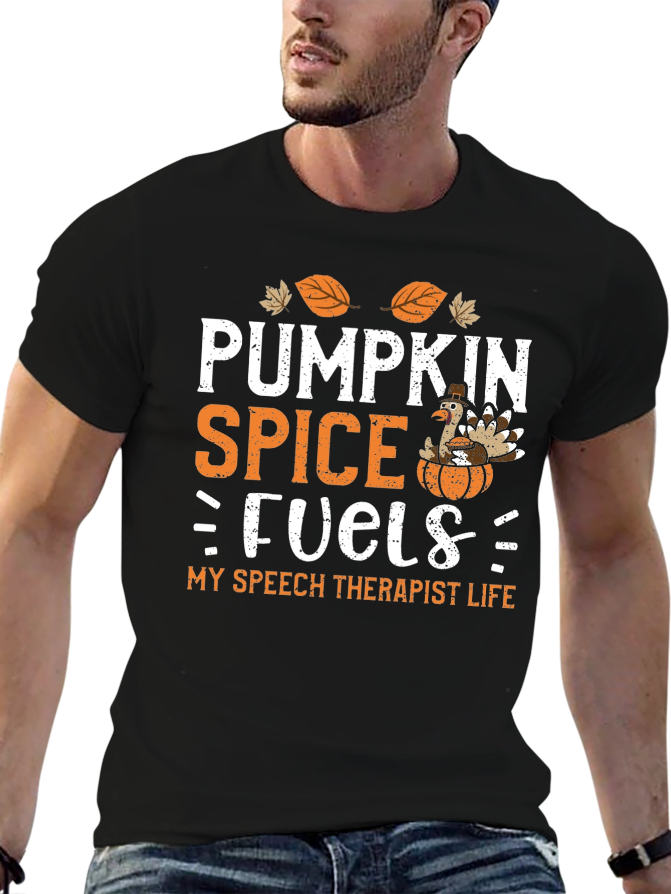 Pumpkin Spice Fuels My Speech Therapist Life T-Shirt