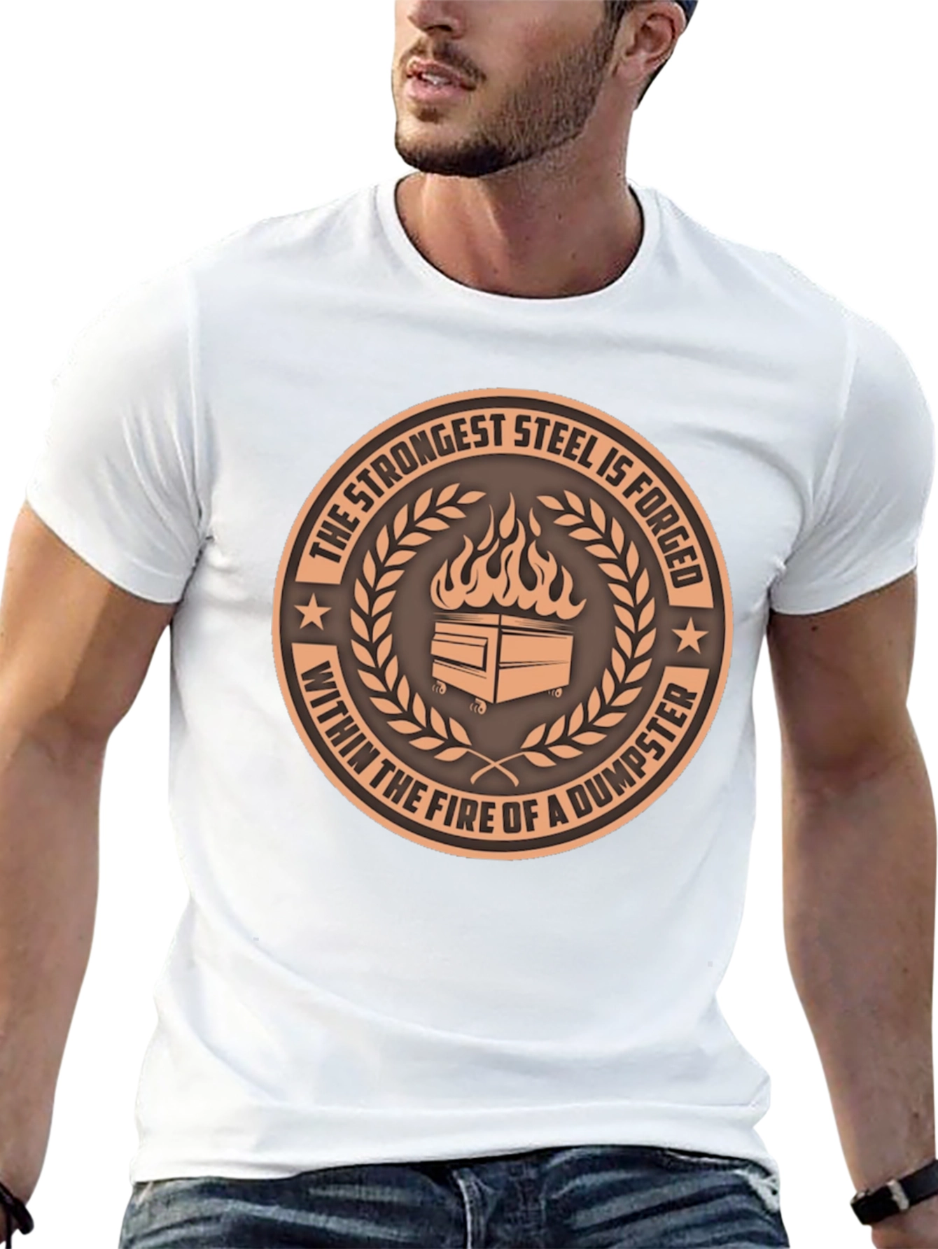 Strongest Steel Dumpster Fire T-Shirt