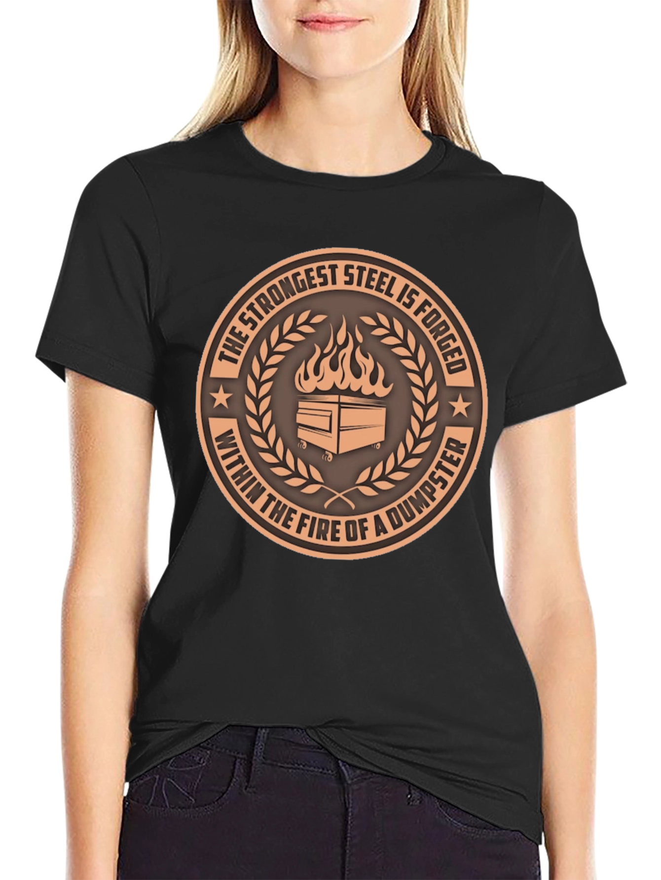 Strongest Steel Dumpster Fire T-Shirt